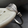James Avery Delicate Feather Sterling Silver 925 Ring Size 7 RETIRED