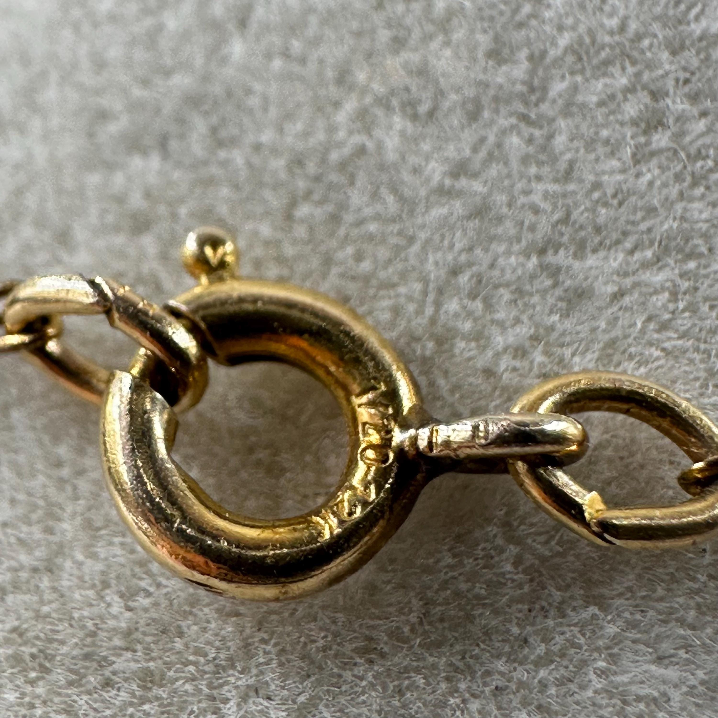 Black Hills Solid 10K Gold Pendant with Solid 12K Leaf Accents – 18 Inch Chain