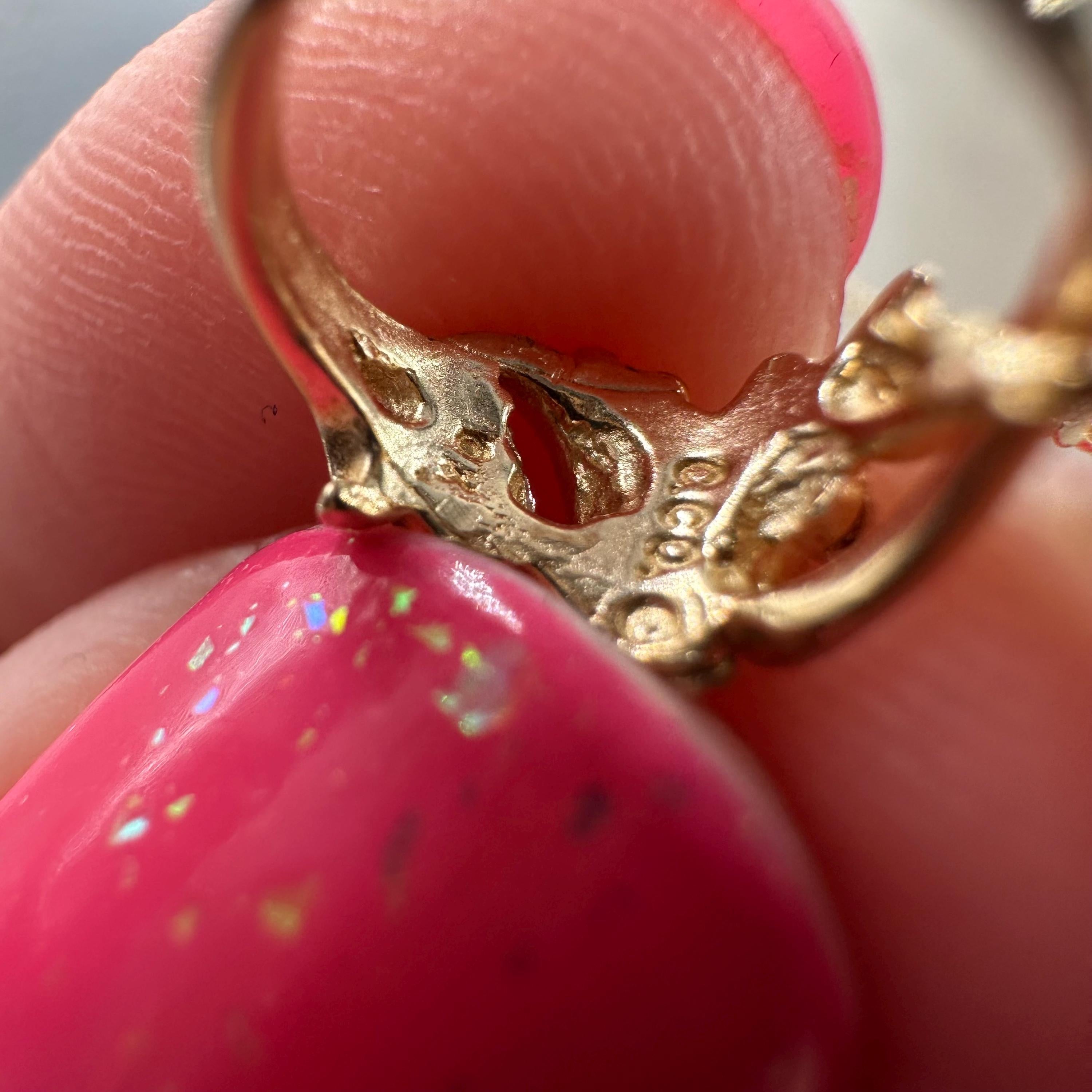 Black Hills Gold Solid 10K Ring Pendant with FREE 14K GF Necklace - 18 Inch