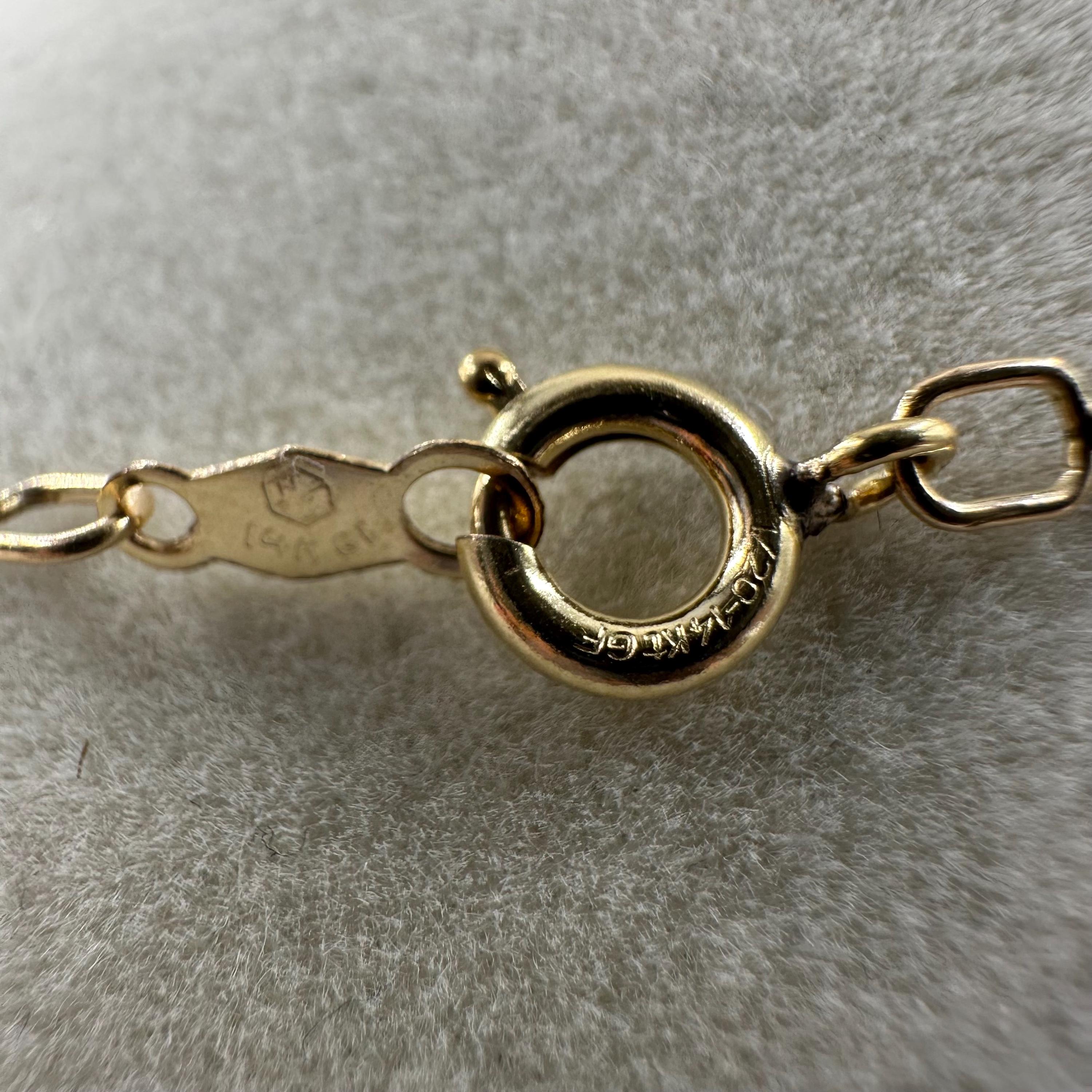 Black Hills Gold Solid 10K Ring Pendant with FREE 14K GF Necklace - 18 Inch