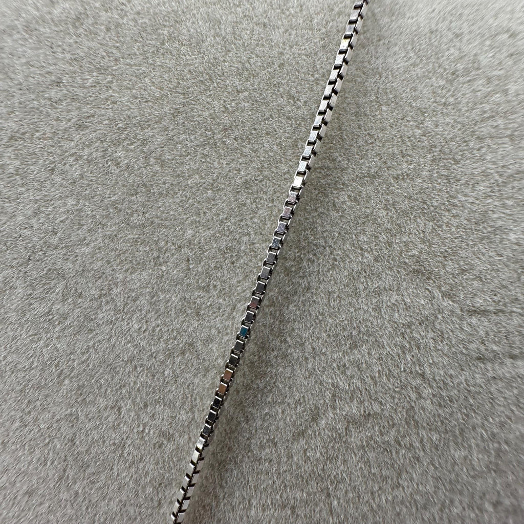 Sterling Silver Necklace with 925 / 14k Gold Infinity Heart Pendant - Adjustable