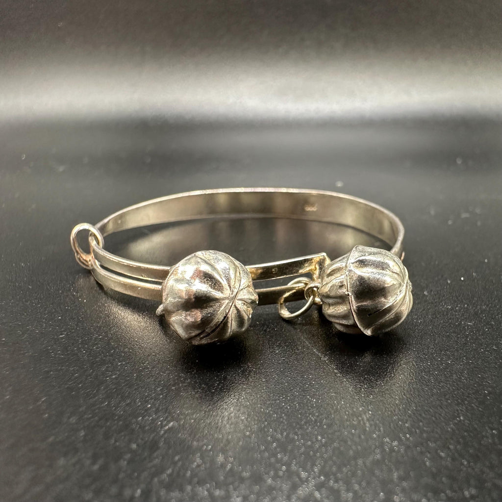 925 Sterling Silver Baby & Child Bell Charm Bracelet – Adjustable