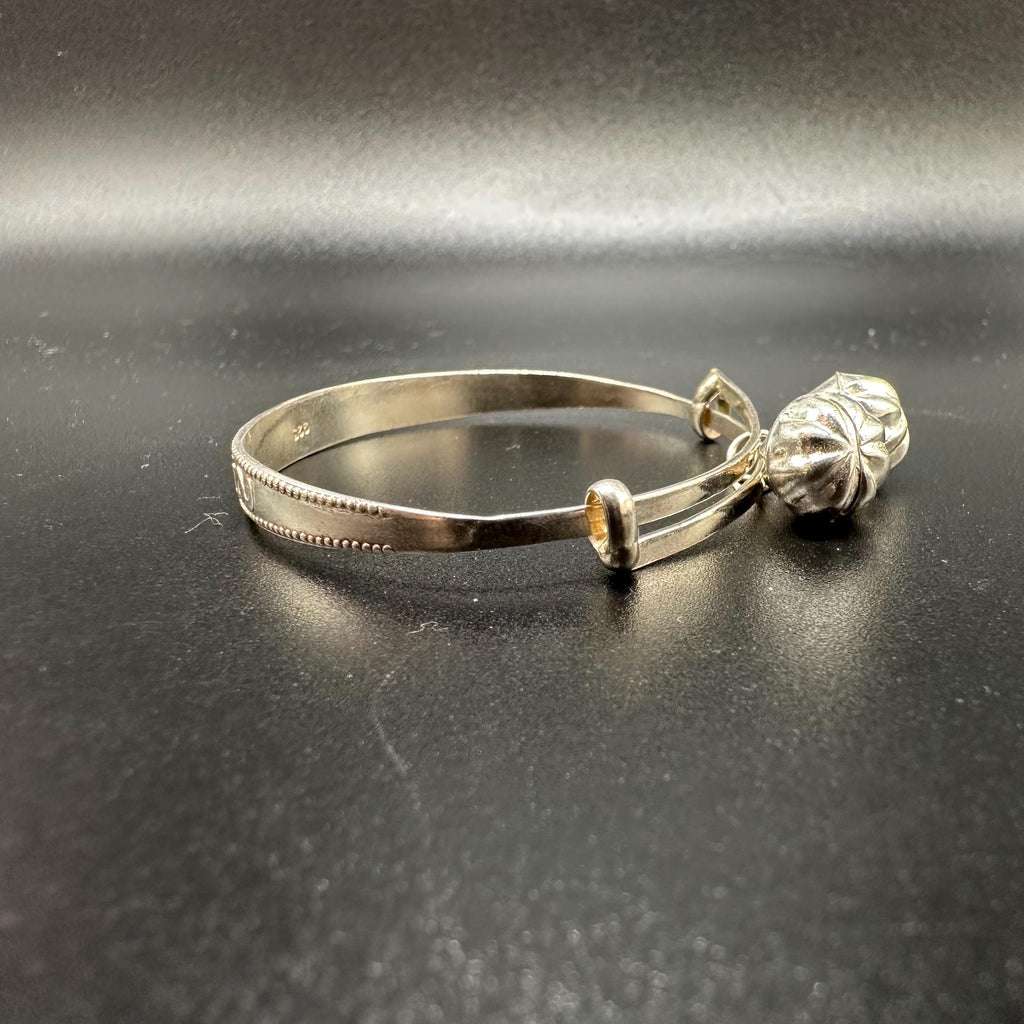 925 Sterling Silver Baby & Child Bell Charm Bracelet – Adjustable