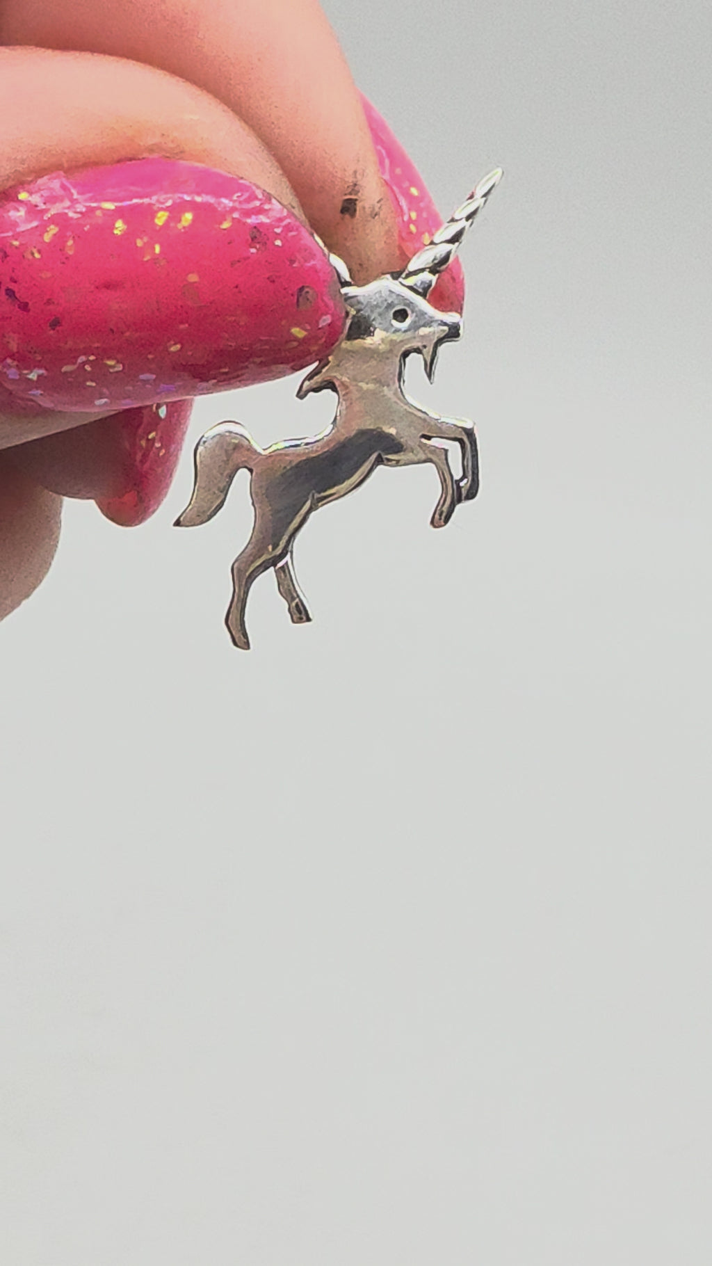 RETIRED James Avery Mythical Unicorn 925 Sterling Silver Charm Pendant RARE HTF
