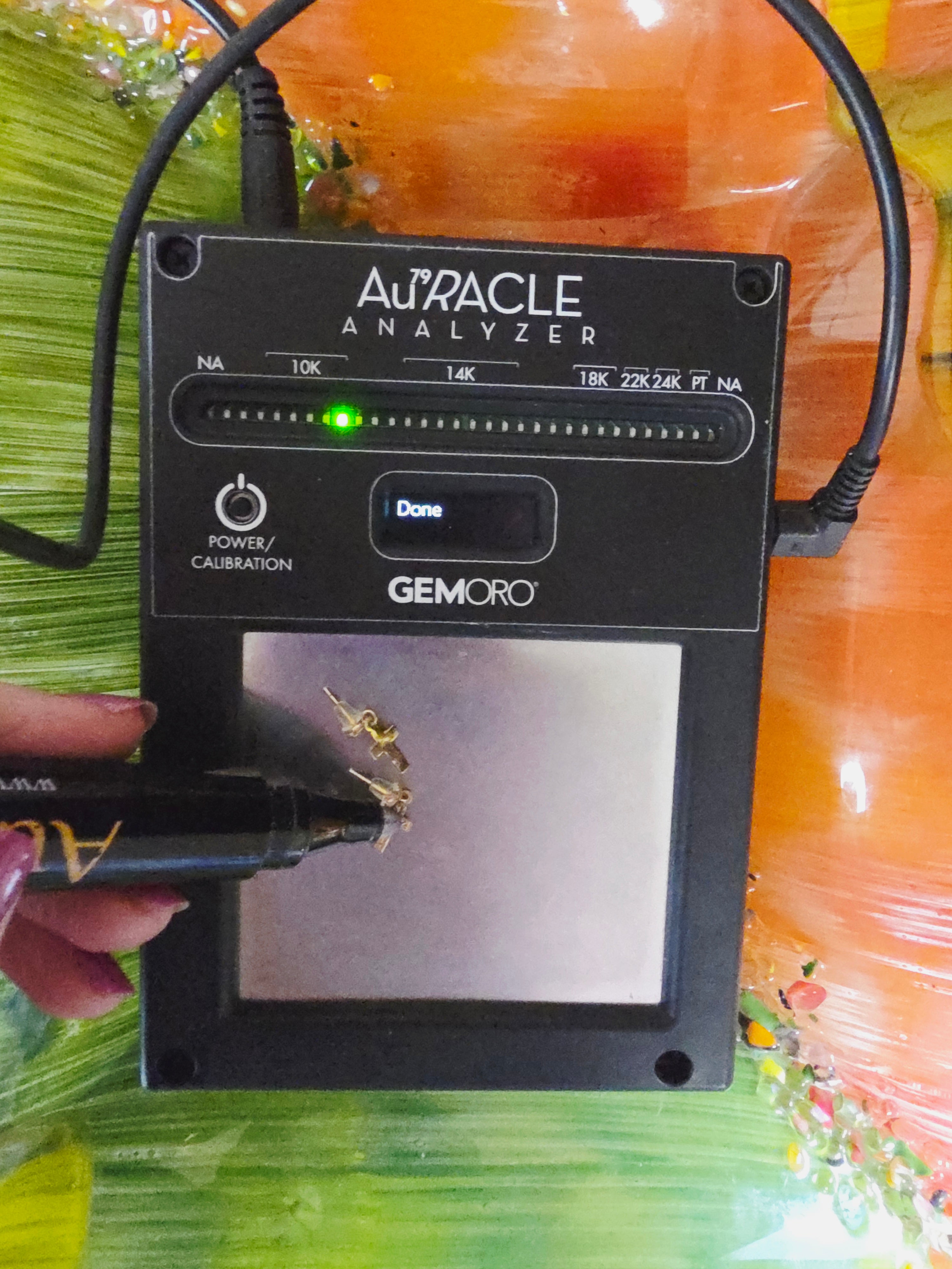 Black Hills Solid 10K Tri-Color Gold Floral Cross Earrings - Silicone Backs