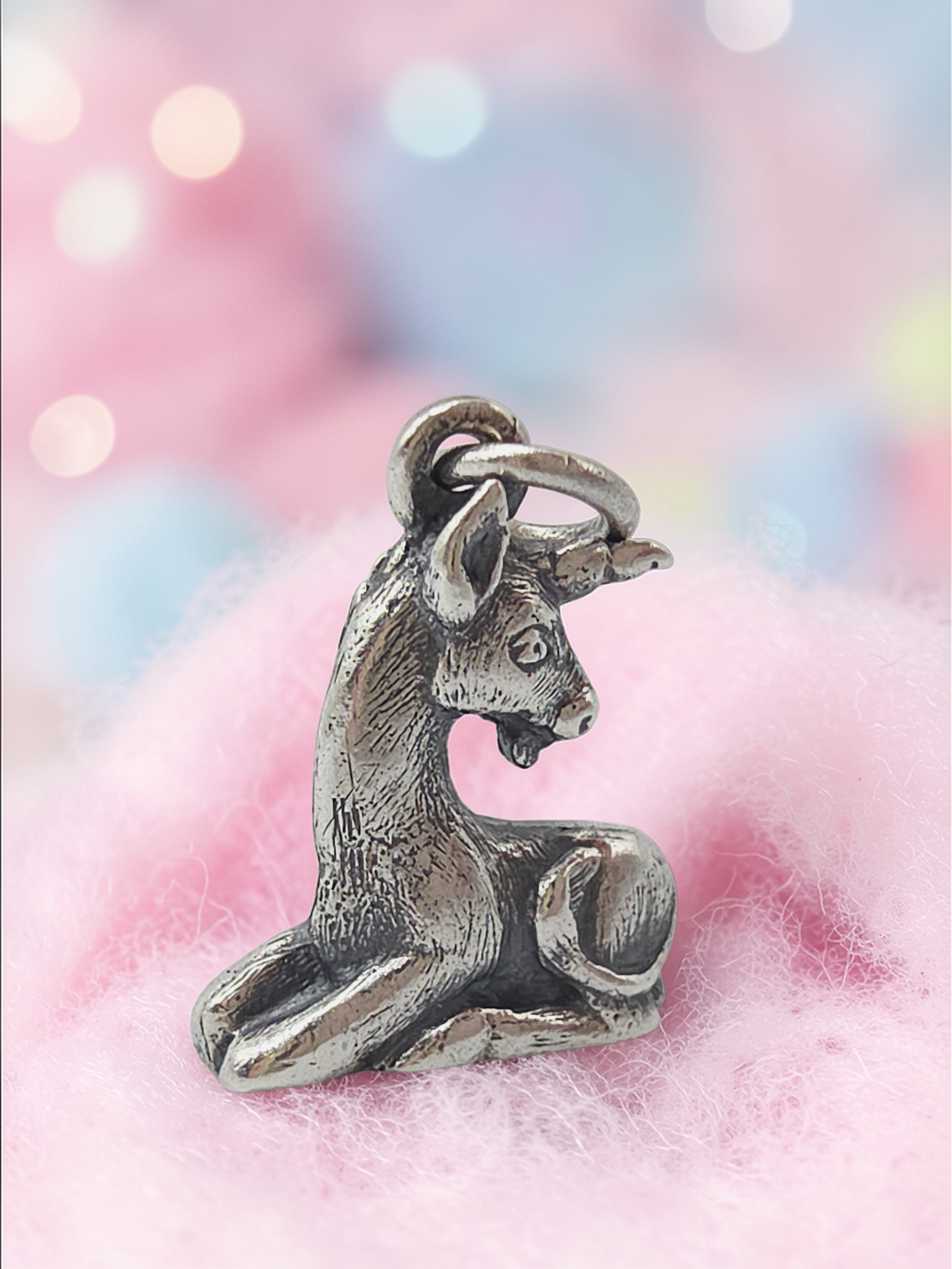RETIRED James Avery 3D Unicorn 925 Sterling Silver Charm Pendant - RARE HTF