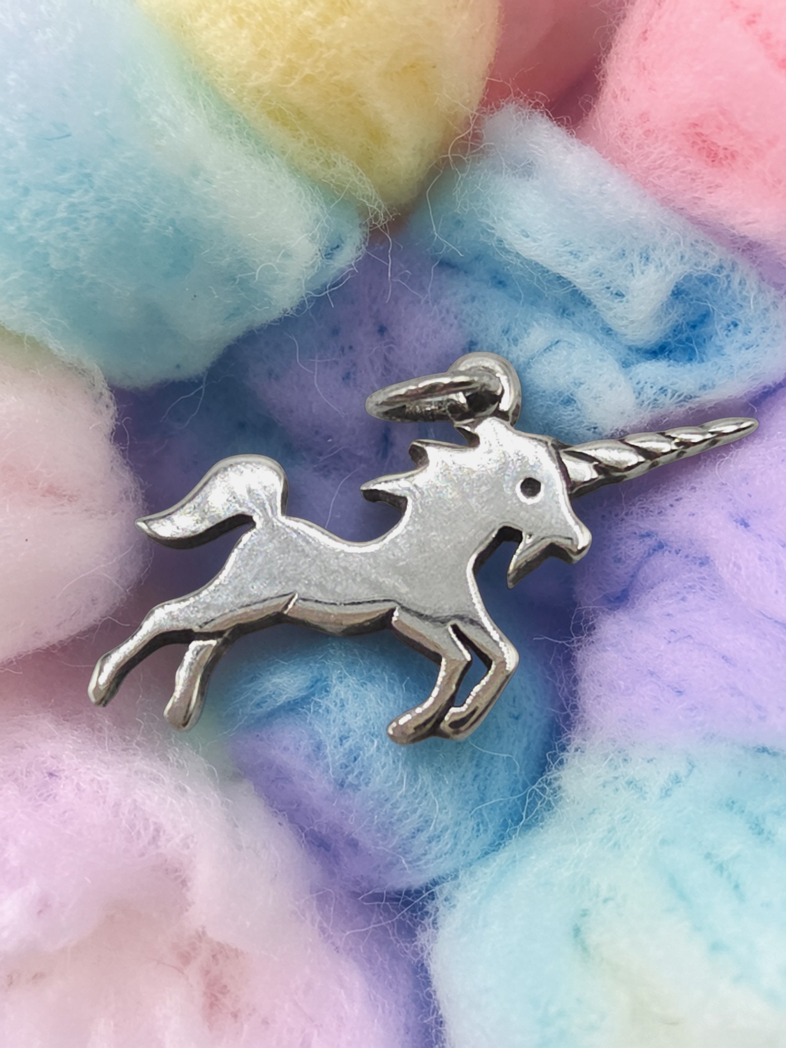 RETIRED James Avery Mythical Unicorn 925 Sterling Silver Charm Pendant RARE HTF