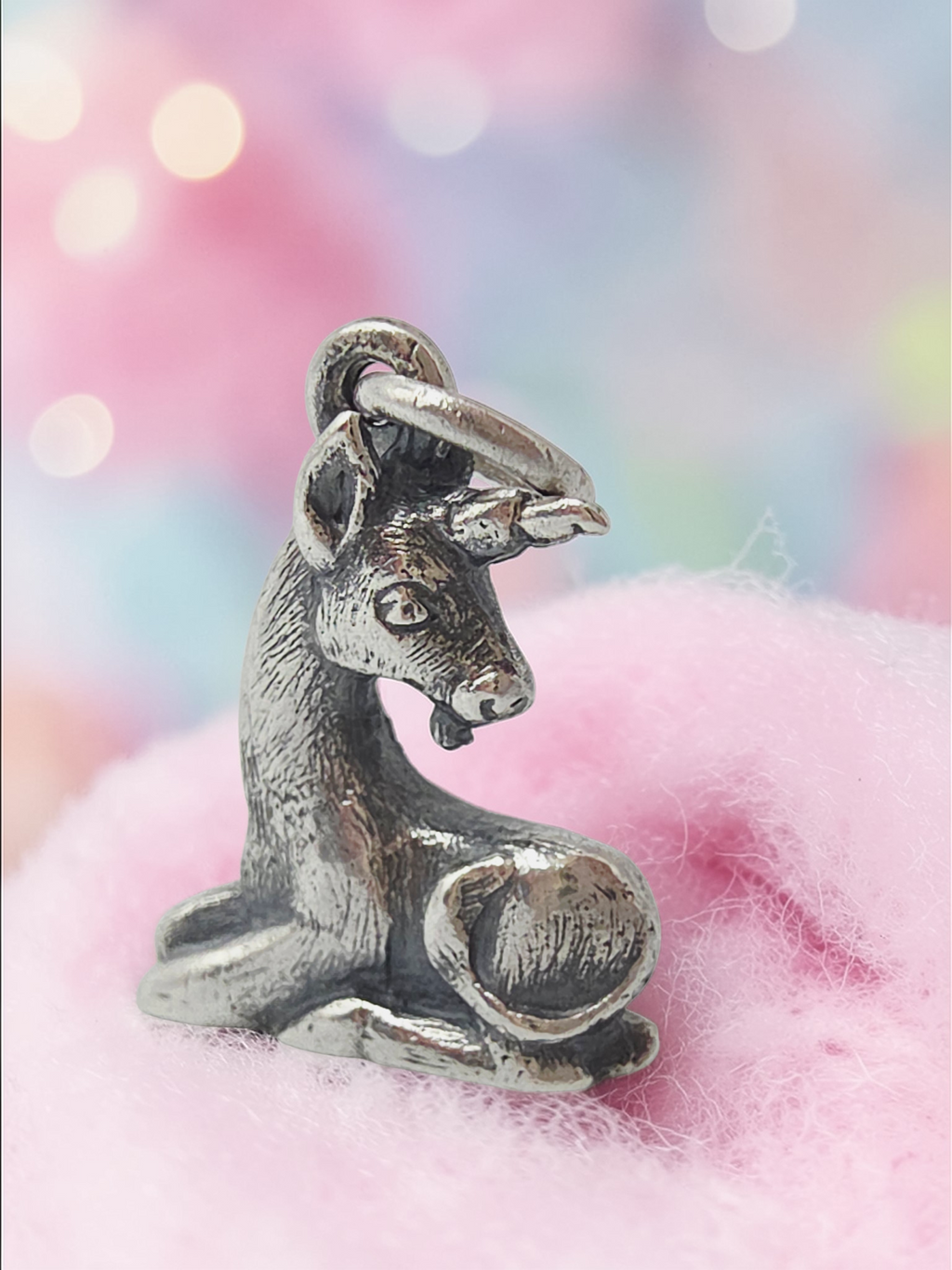 RETIRED James Avery 3D Unicorn 925 Sterling Silver Charm Pendant - RARE HTF