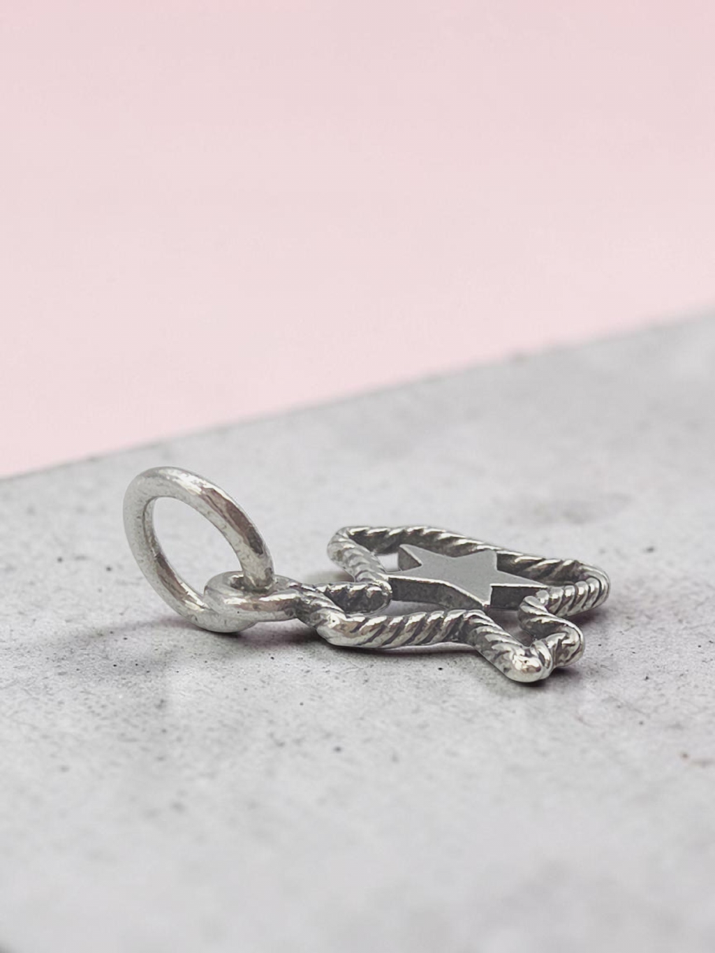 James Avery Twisted Rope Texas Lone Star State Charm - RETIRED