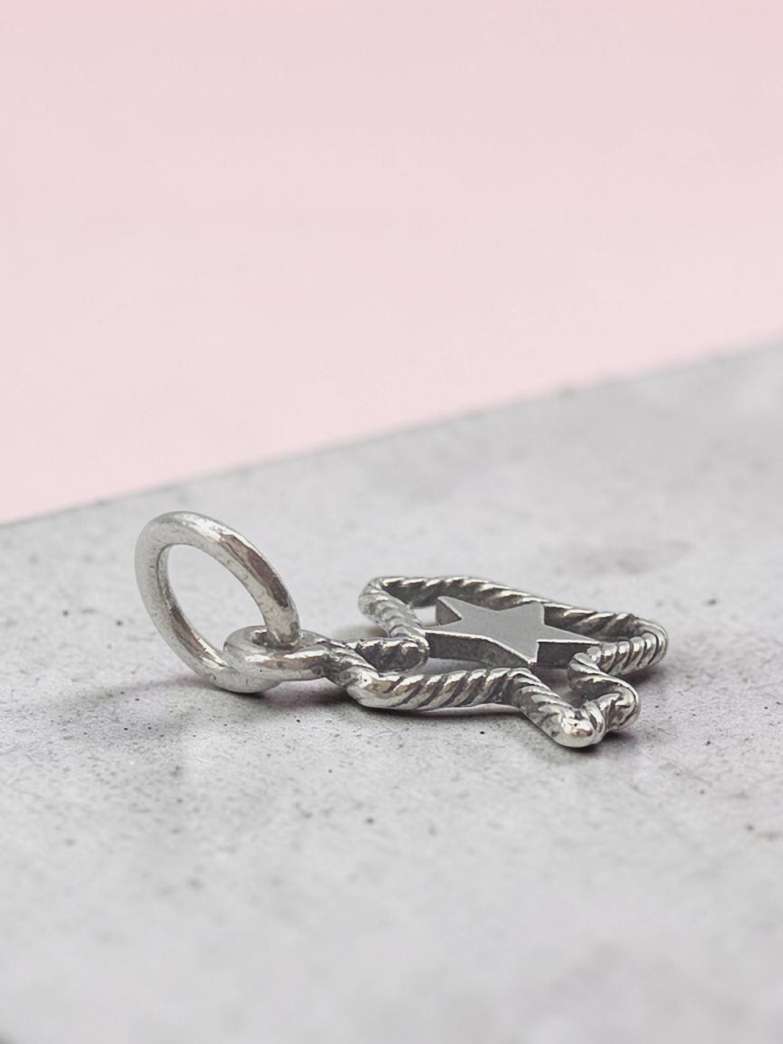 James Avery Twisted Rope Texas Lone Star State Charm - RETIRED