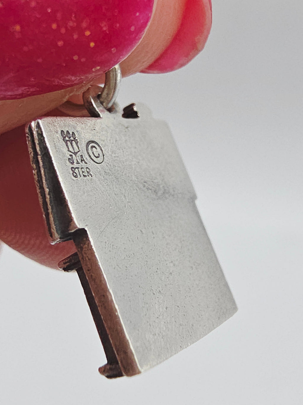 James Avery Sterling Silver Home Sweet Home House Charm - RETIRED