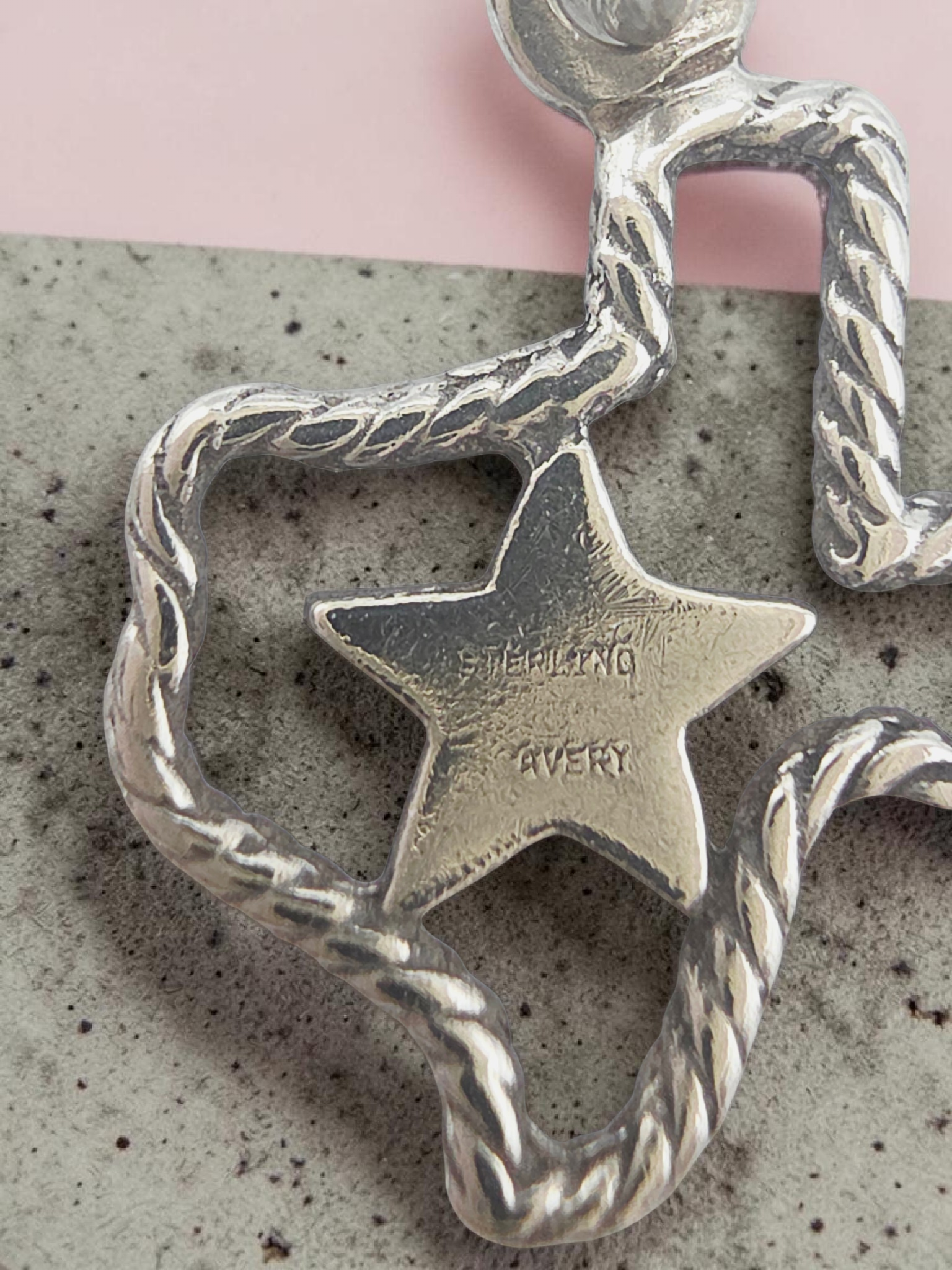 James Avery Twisted Rope Texas Lone Star State Charm - RETIRED