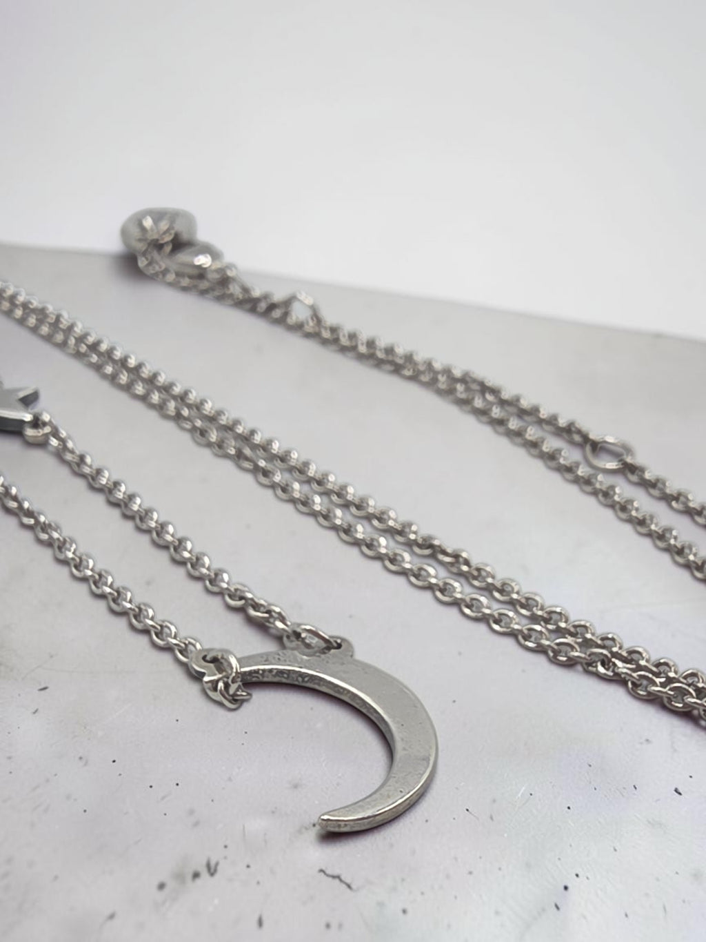 James Avery Sterling Silver Shoot for the Moon Star Necklace - Adjustable 18"-20"