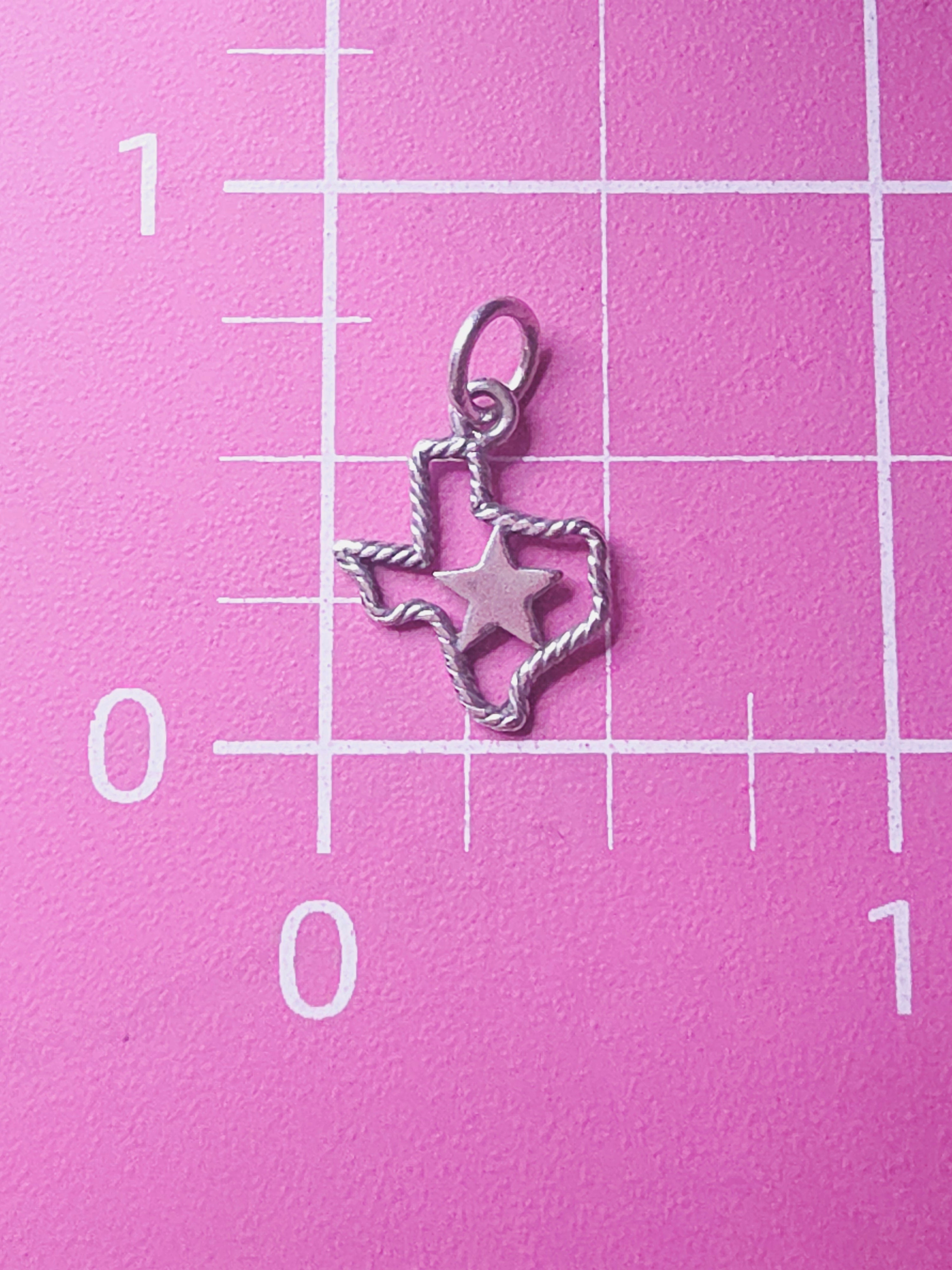 James Avery Twisted Rope Texas Lone Star State Charm - RETIRED
