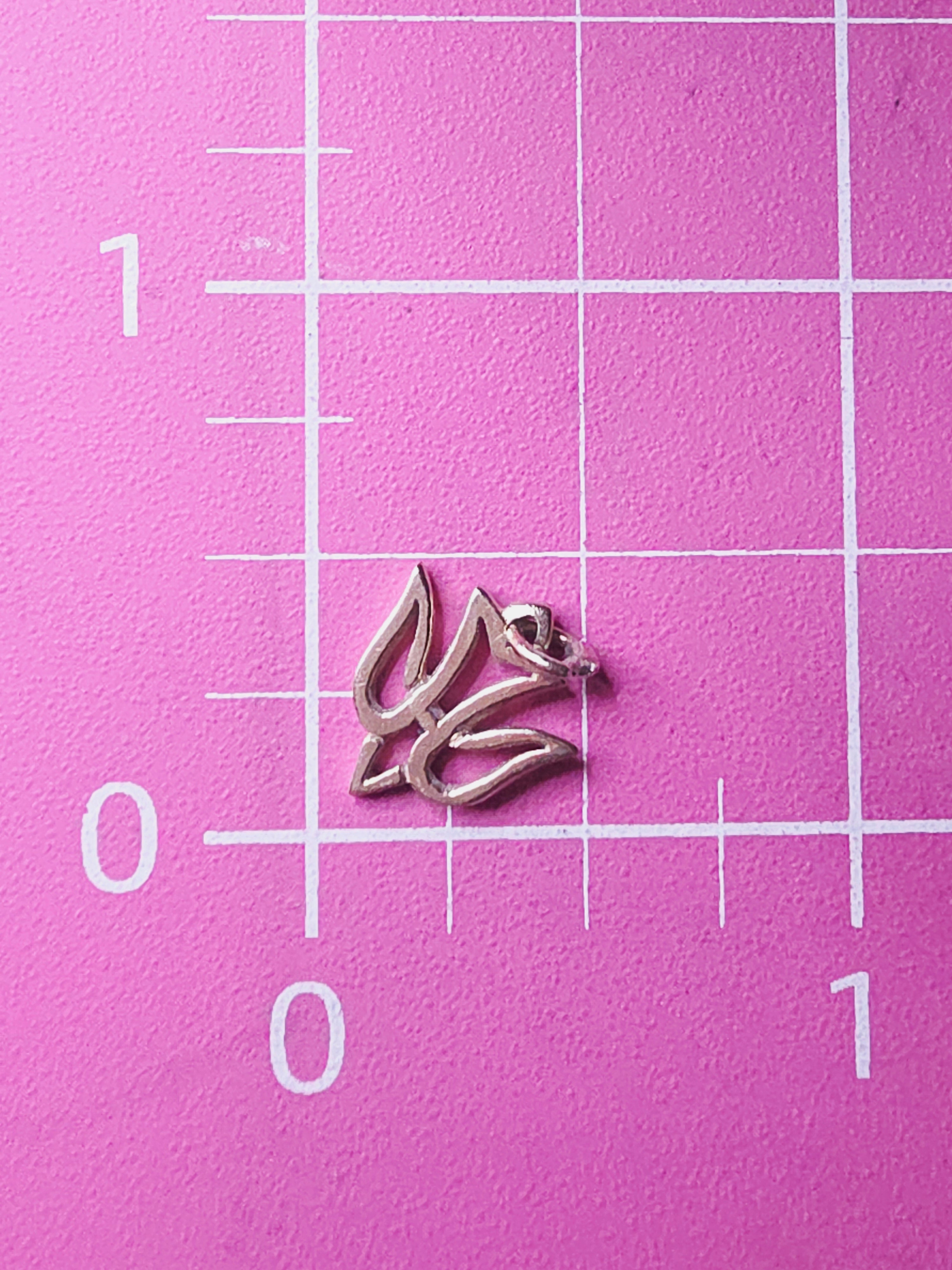 RETIRED James Avery Open Descending Dove Solid 14K Gold Bird Charm Pendant