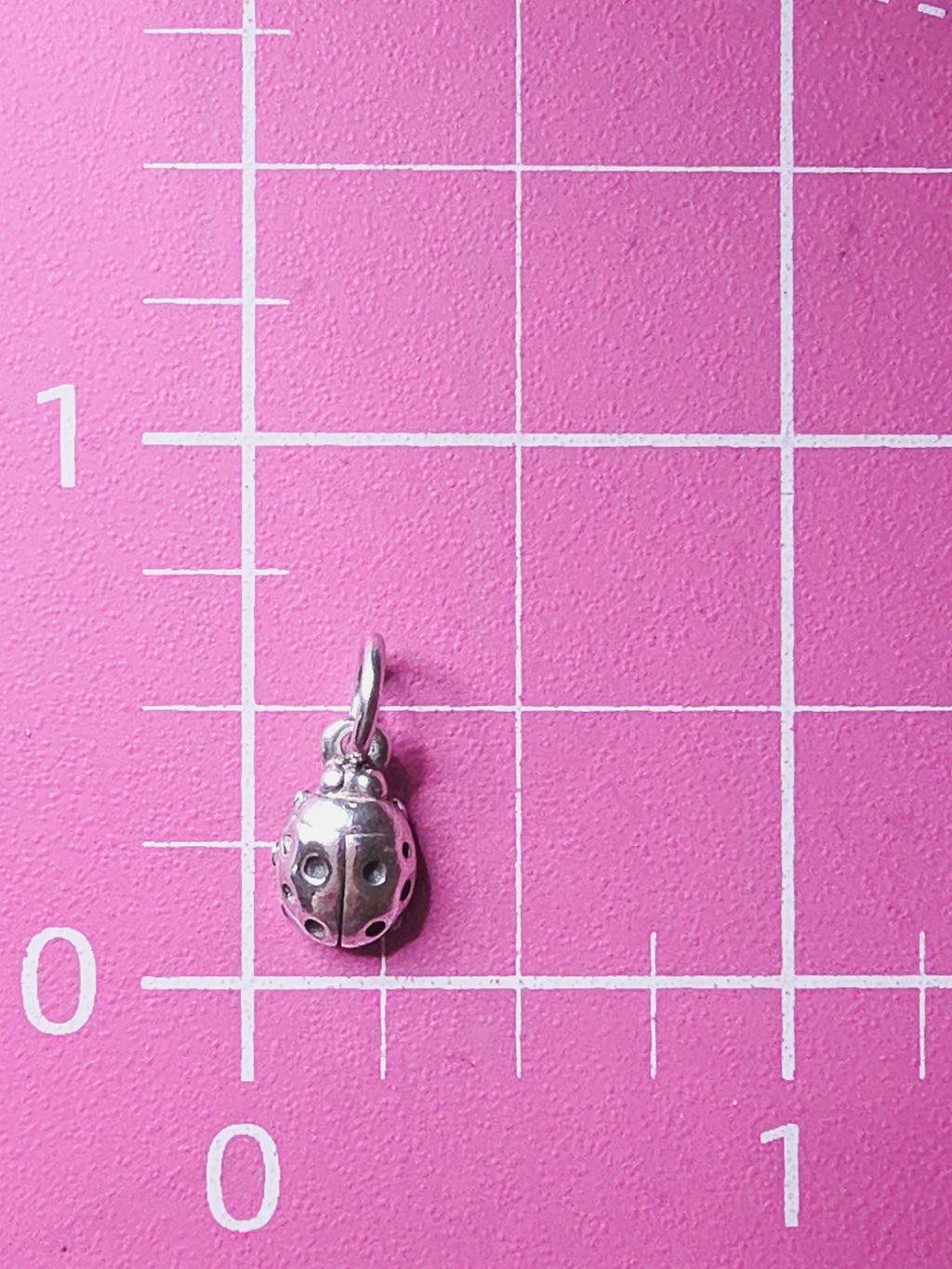 James Avery Sterling Silver Tiny Ladybug Insect Charm