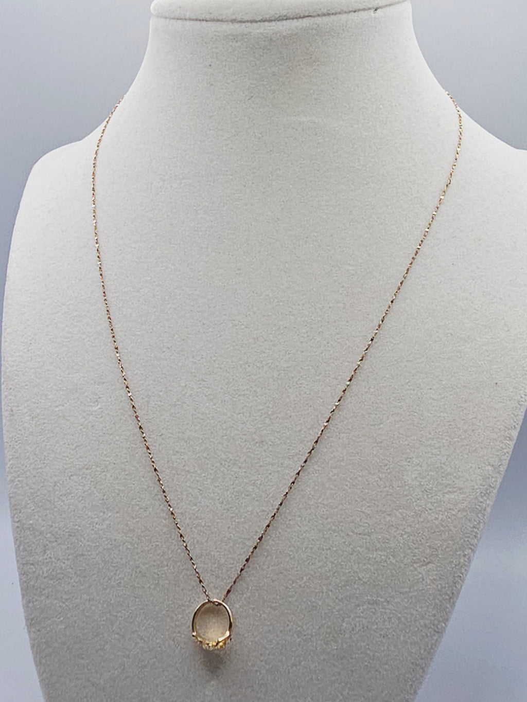 Black Hills Solid 14K Gold Floral Ring Pendant with Free 18" GF Necklace