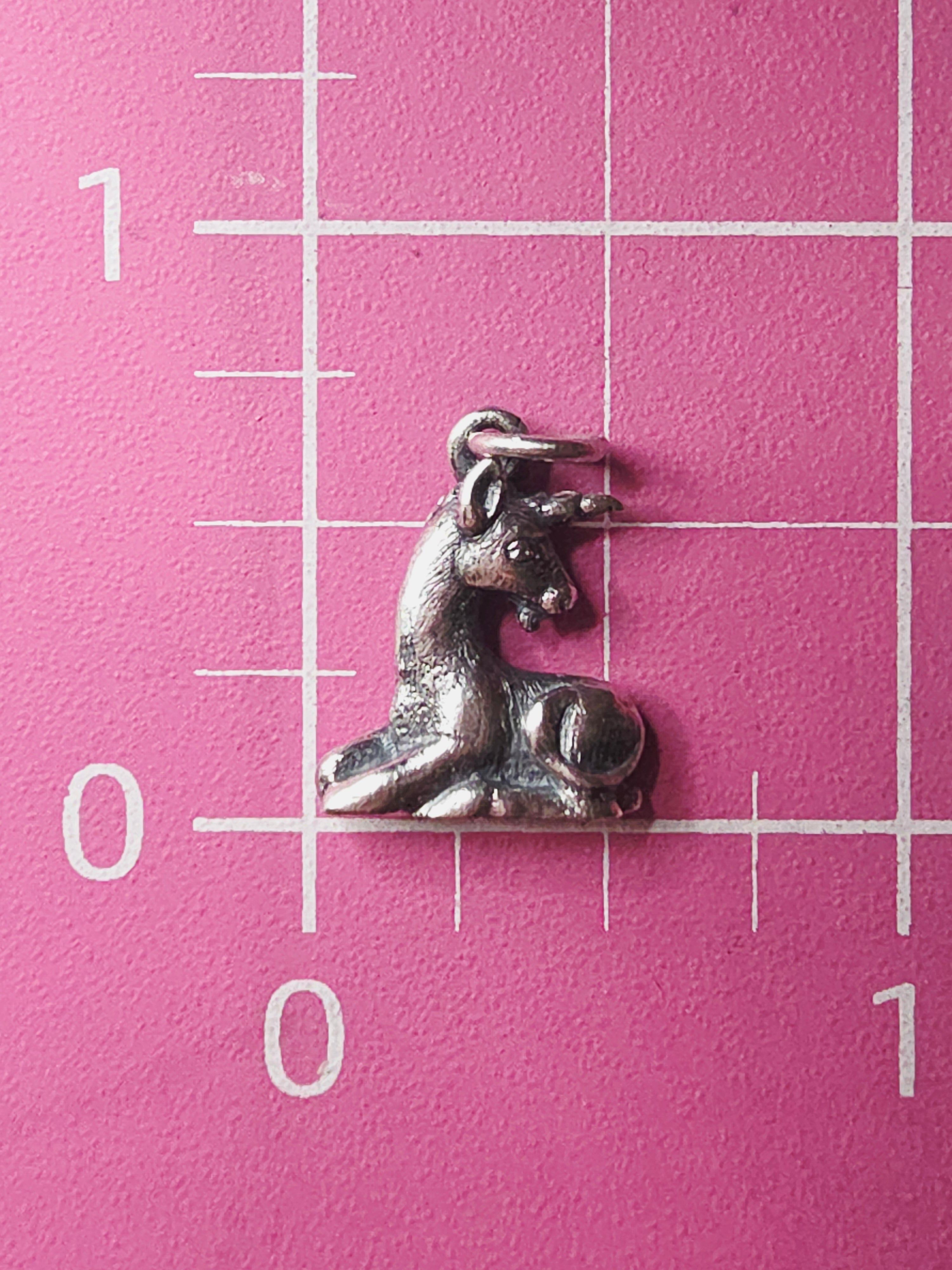 RETIRED James Avery 3D Unicorn 925 Sterling Silver Charm Pendant - RARE HTF
