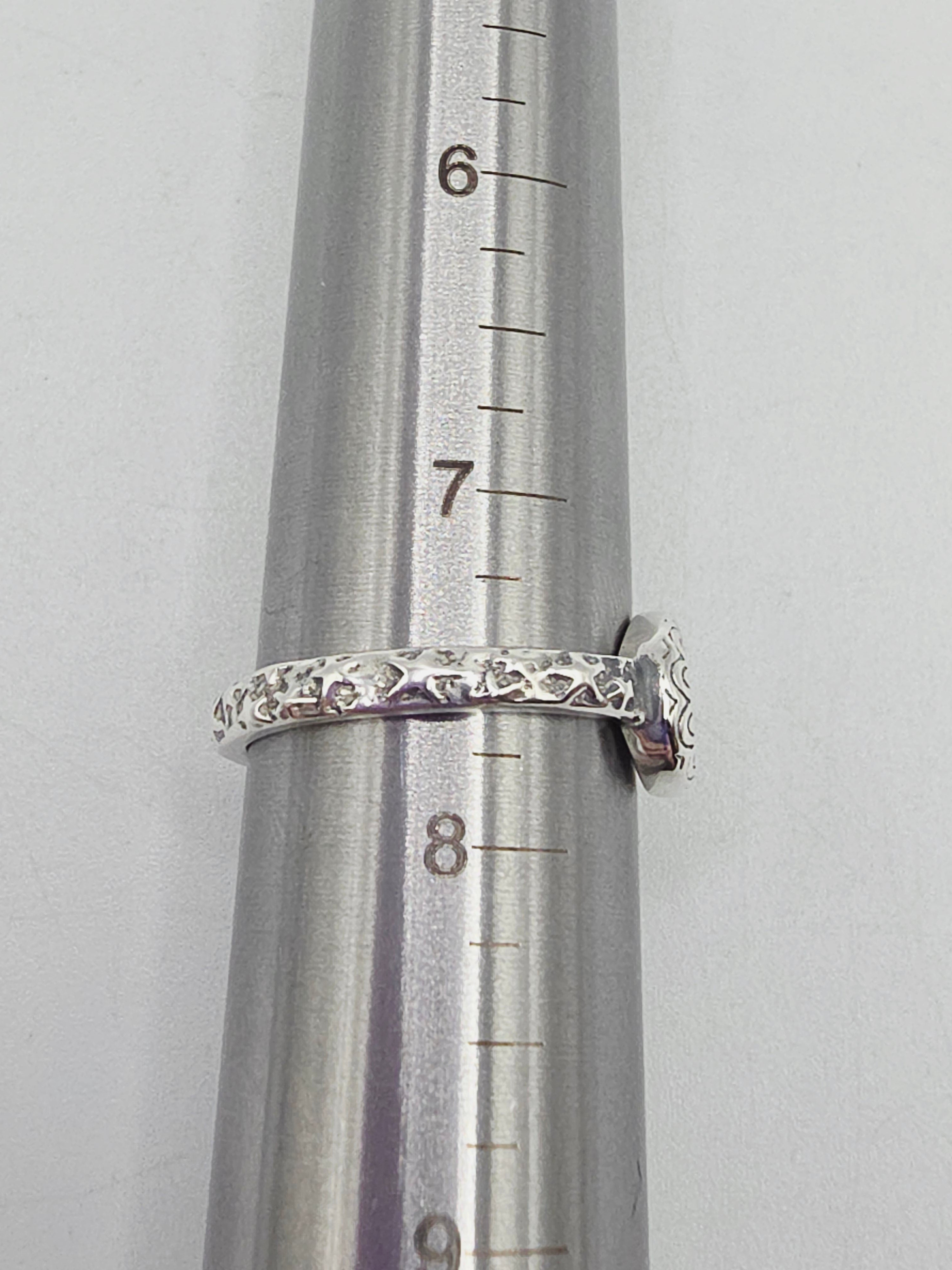 James Avery Starry Night 925 Sterling Silver Moon Ring – Size 7.5