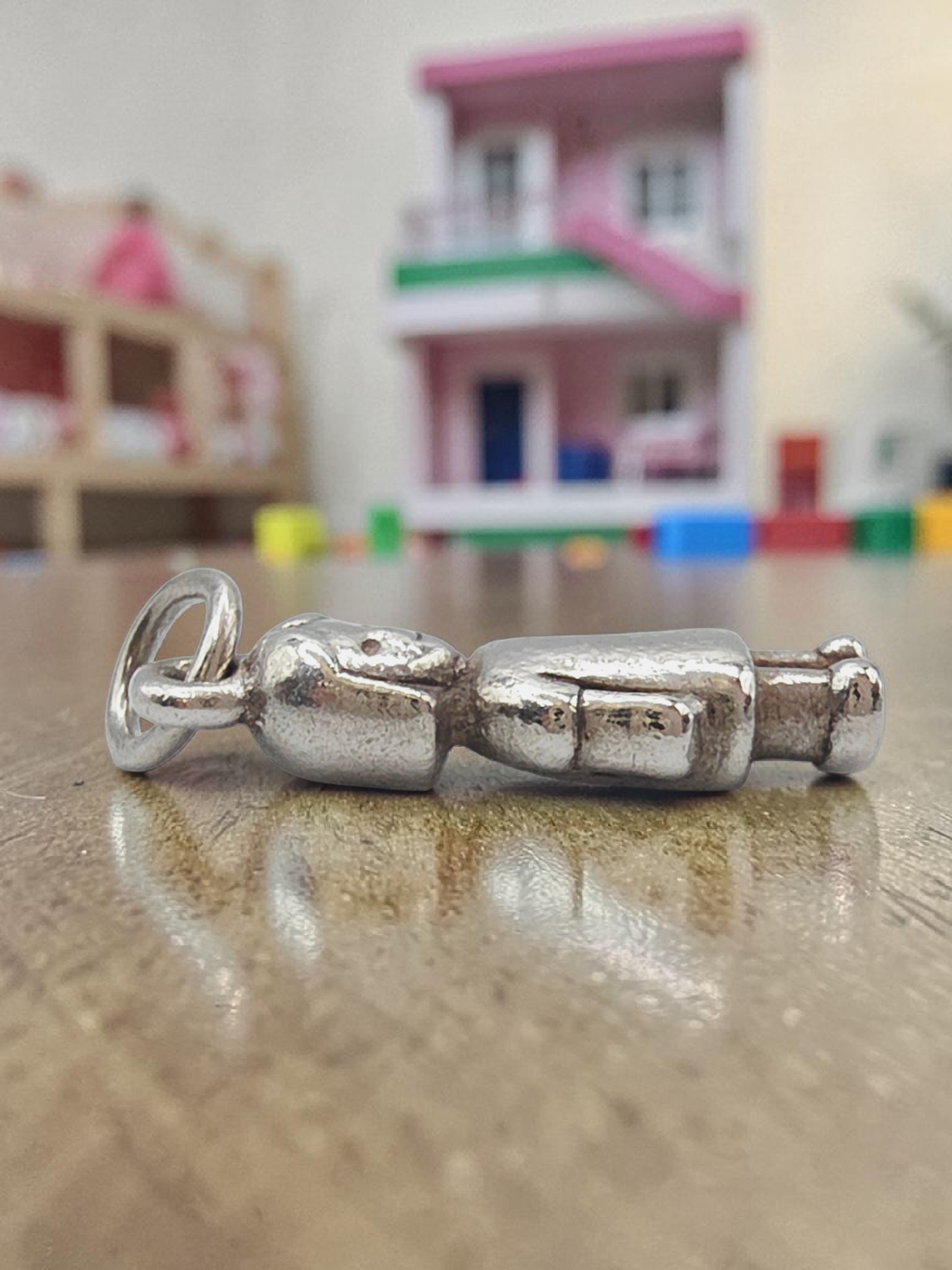 RETIRED James Avery Sterling Silver Little Girl Child Daughter Charm Faded Stamp