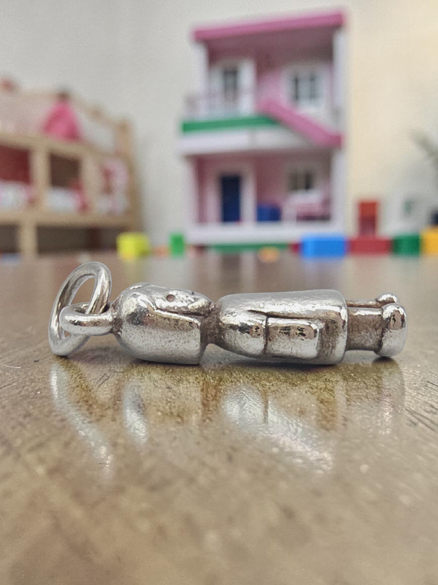 RETIRED James Avery Sterling Silver Little Girl Child Daughter Charm Faded Stamp