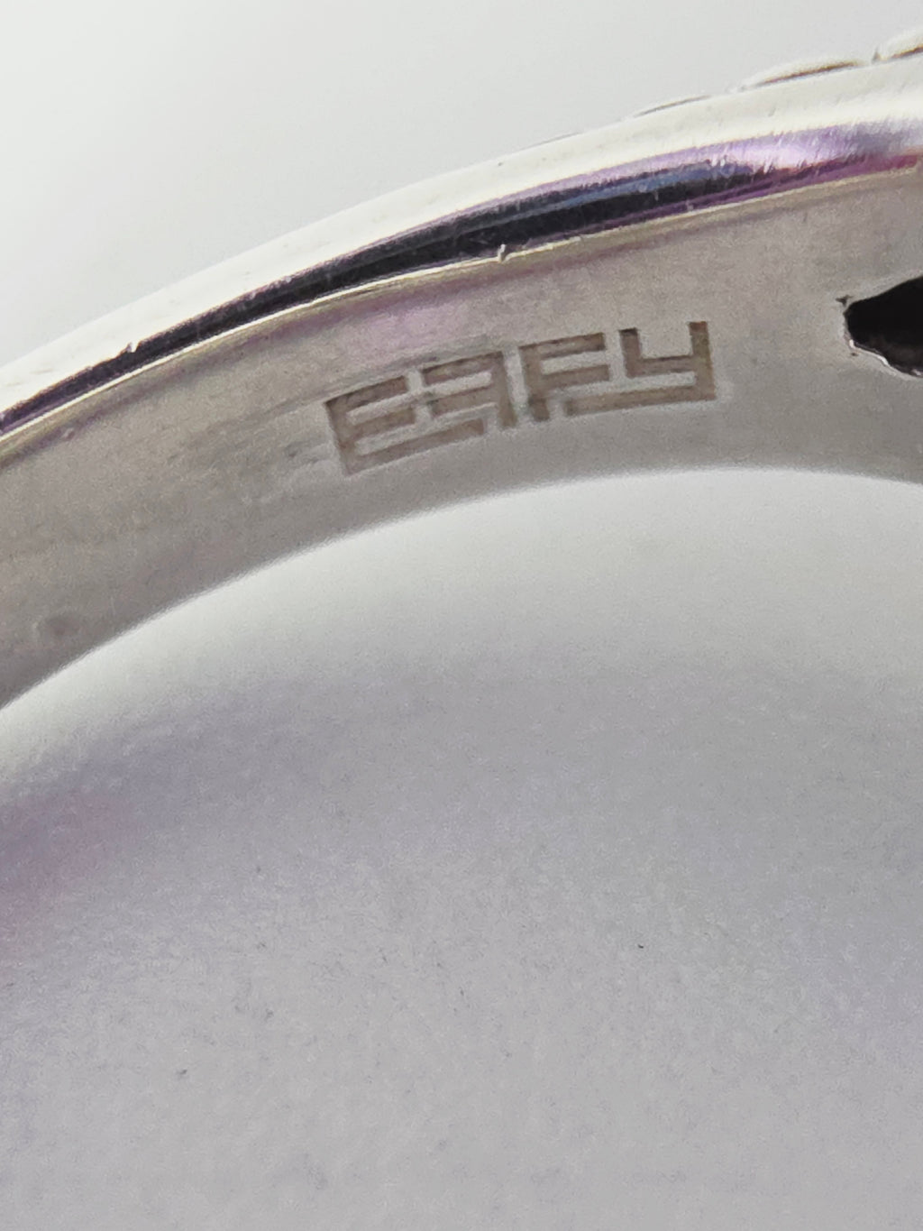 EFFY Sterling Silver Prasiolite Ring with Solid 18K Gold Accents - Size 7.25