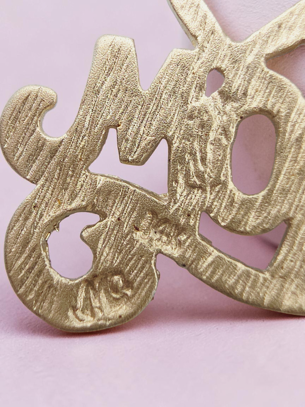 Michael Anthony Mom Heart Angel Cherub Solid 14K Yellow Gold Pendant