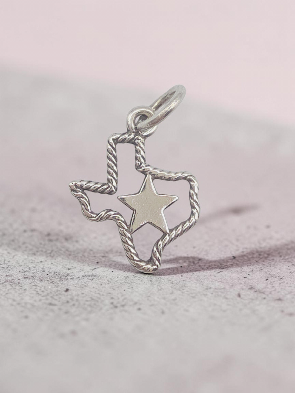 James Avery Twisted Rope Texas Lone Star State Charm - RETIRED