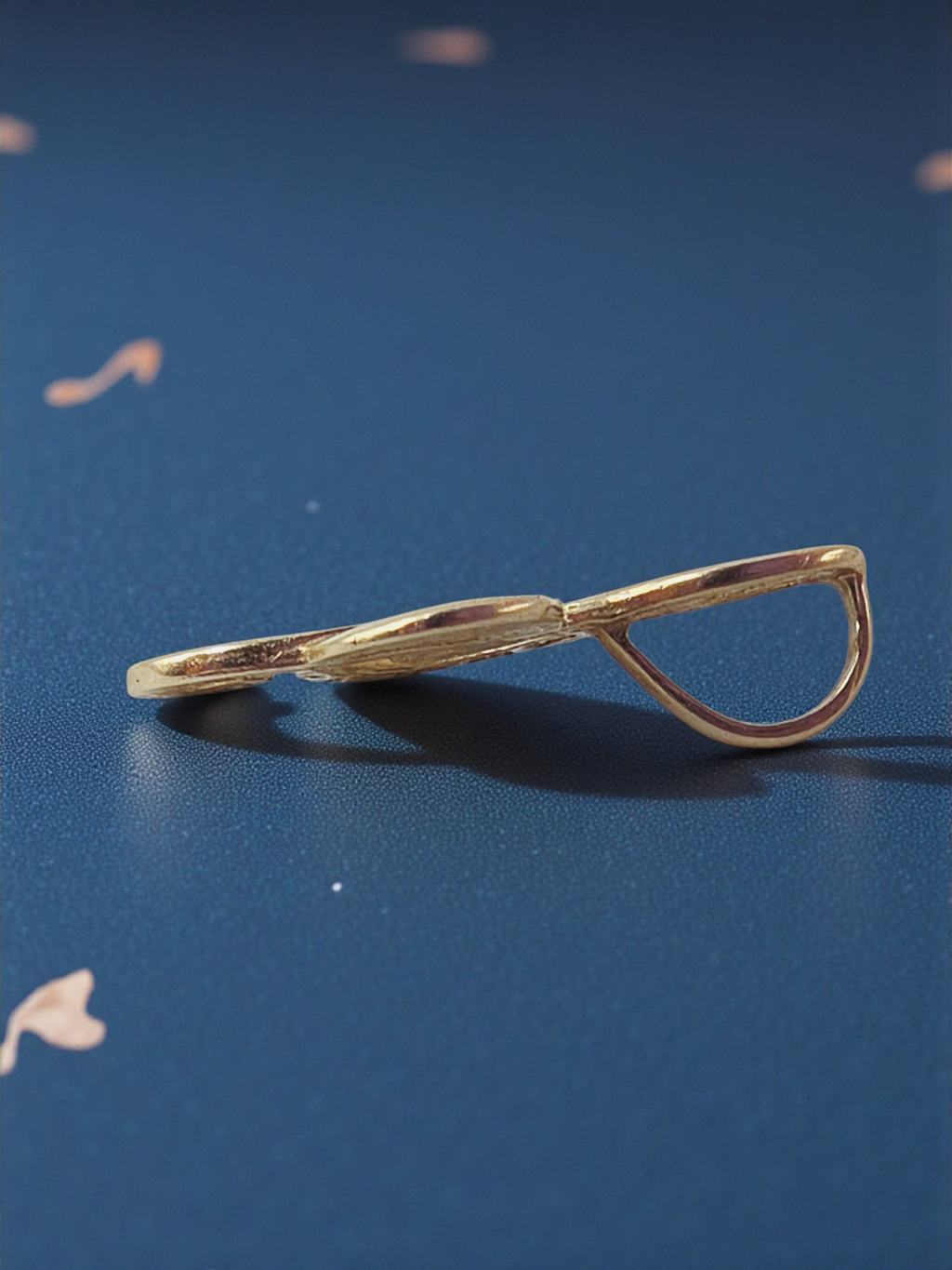 Michael Anthony Solid 14K Yellow Gold Treble Clef Necklace Music Pendant