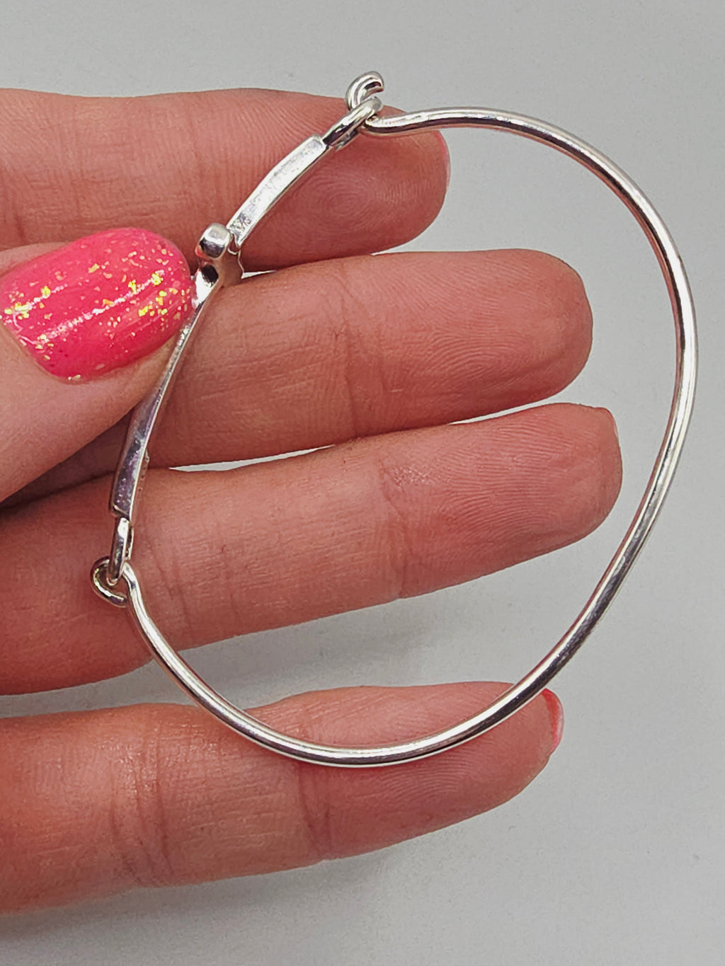 James Avery Horizon Cross Hook-On 925 Sterling Silver Bracelet - 6.5 Inch