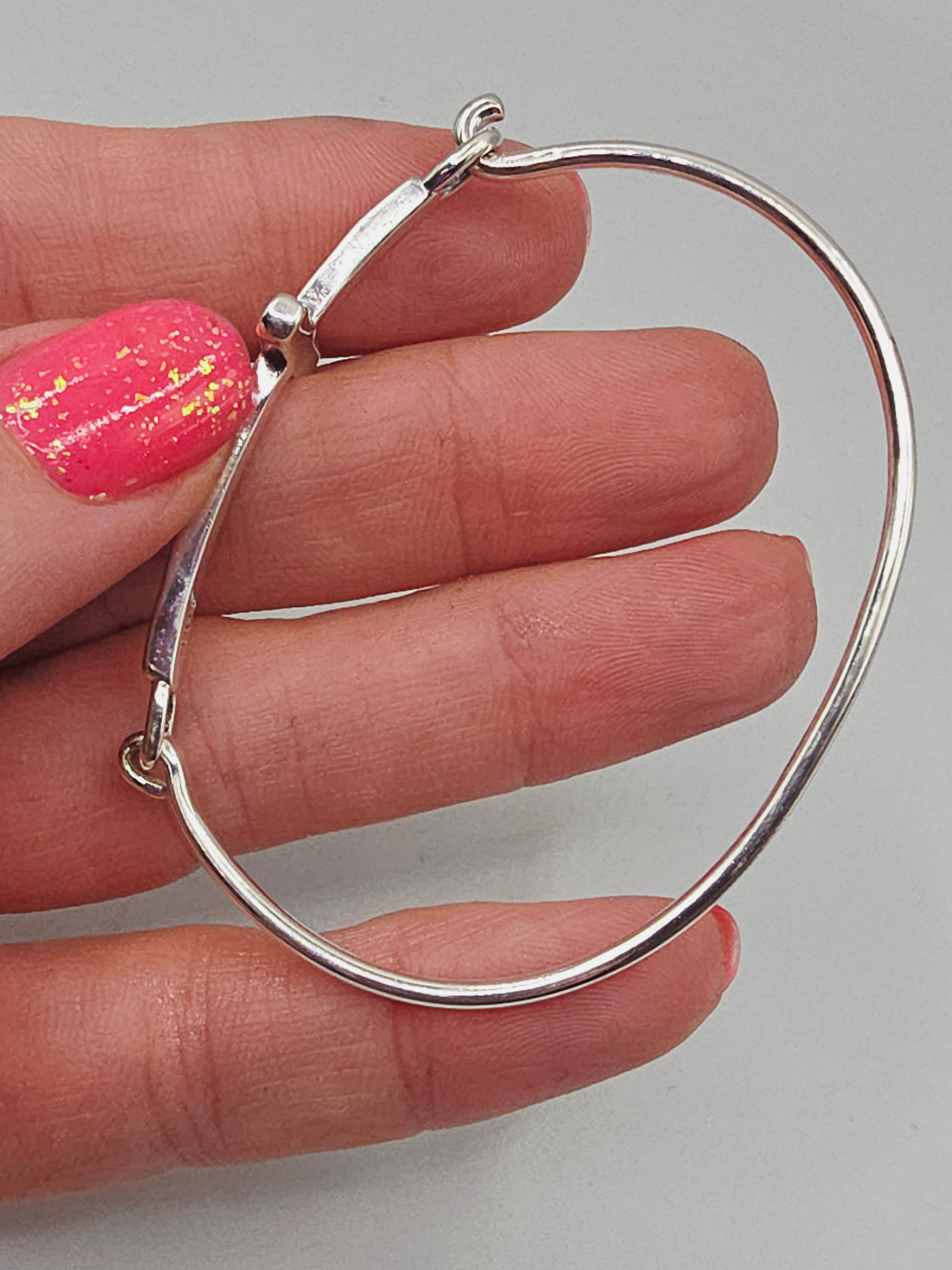 James Avery Horizon Cross Hook-On 925 Sterling Silver Bracelet - 6.5 Inch