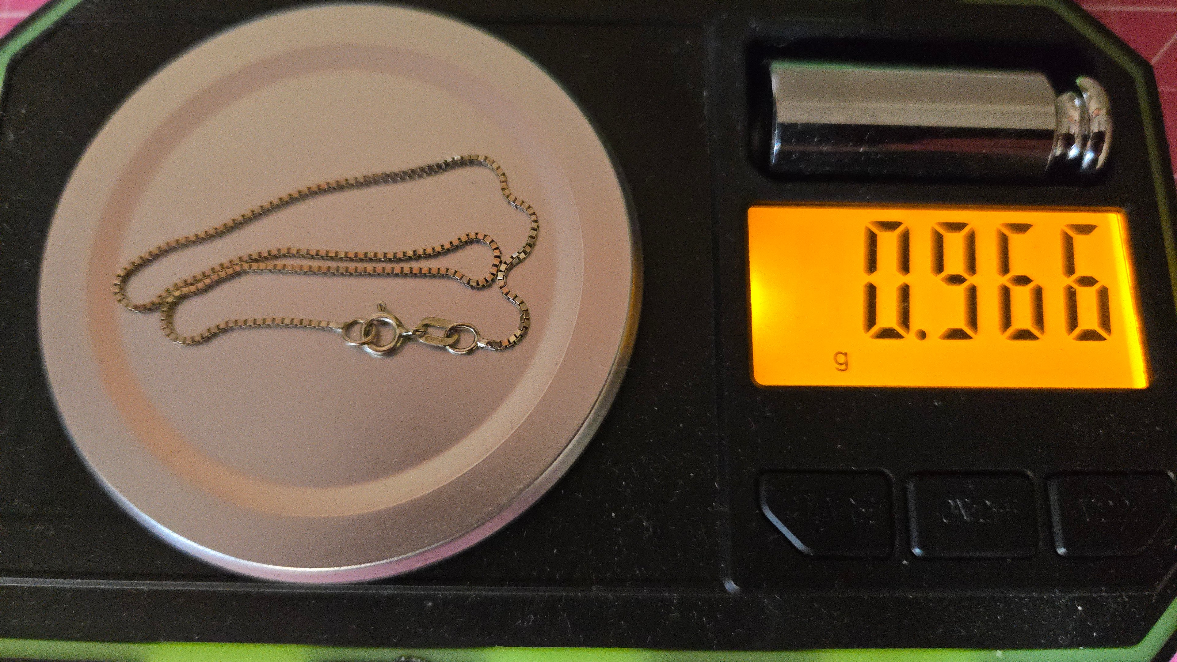 Solid 14K Yellow Gold Boxchain Bracelet Italy– 7.5 Inches