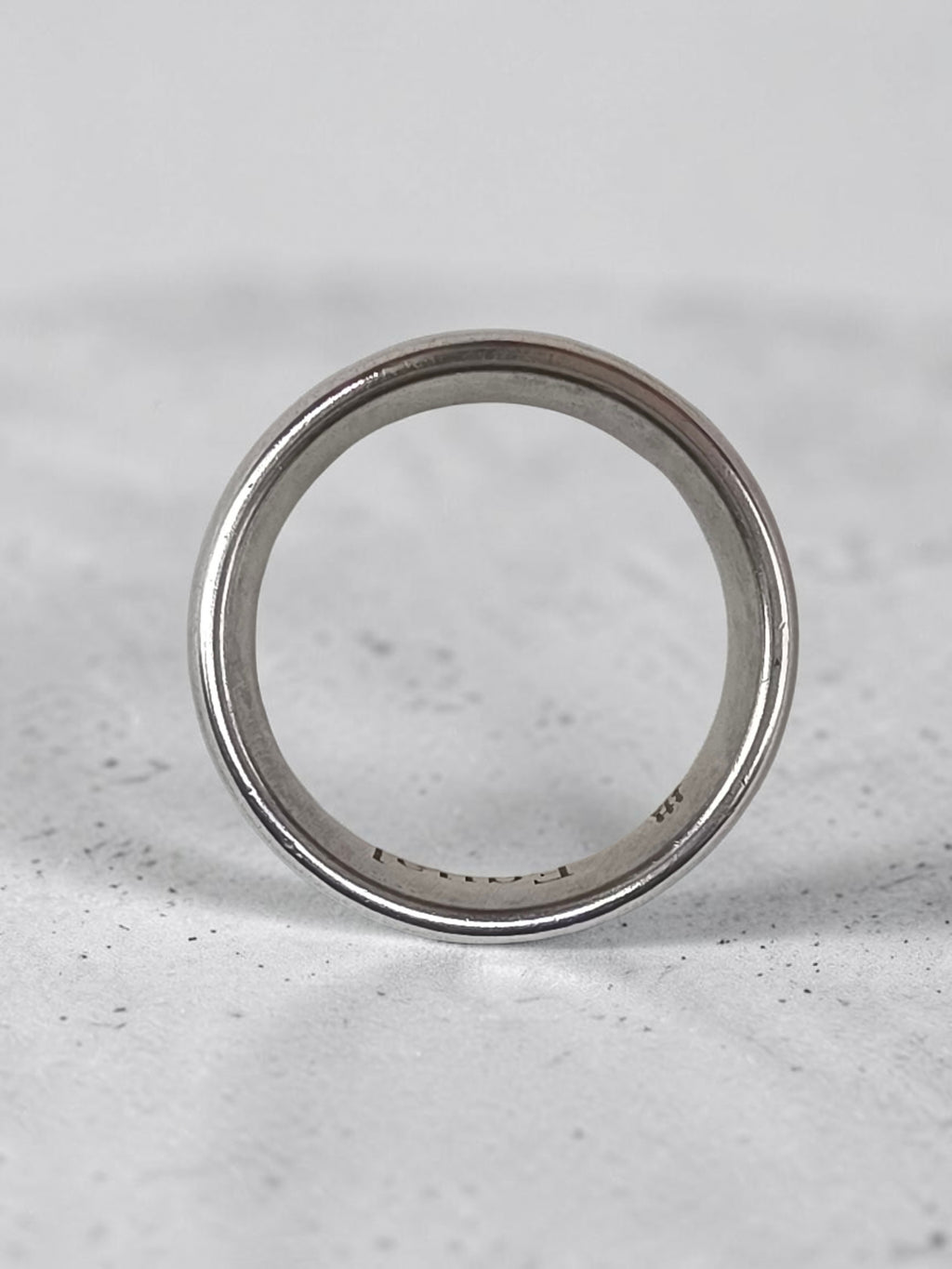 James Avery Sterling Silver Wedding Band Ring with Equal Engraved - Size 6.5