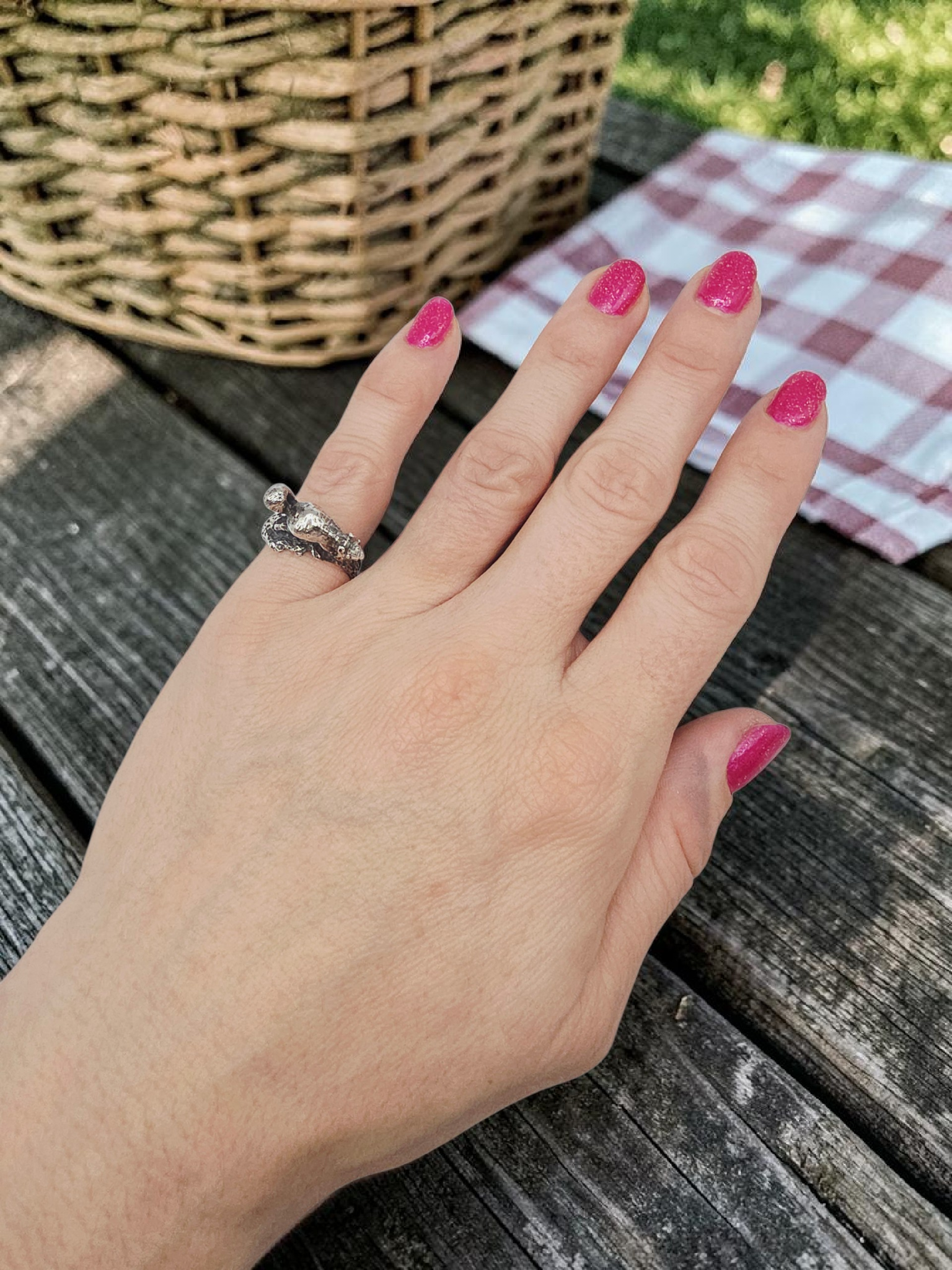 James Avery 3D Squirrel 925 Sterling Silver Animal Ring - RETIRED HTF - Size 5