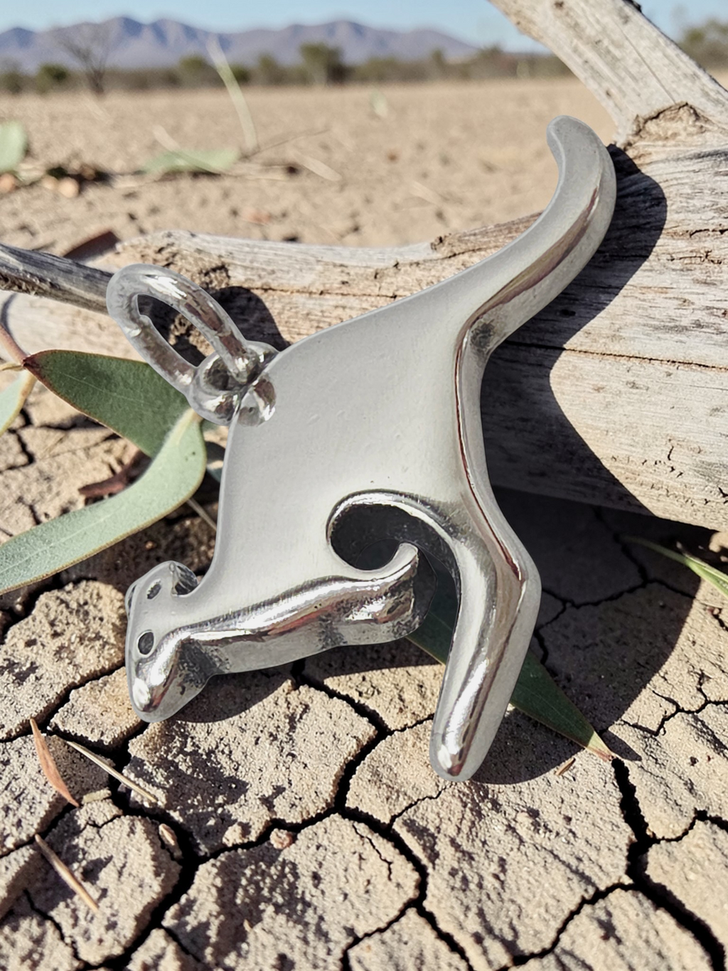 RETIRED James Avery Kangaroo Sterling Silver Charm Pendant - RARE HTF