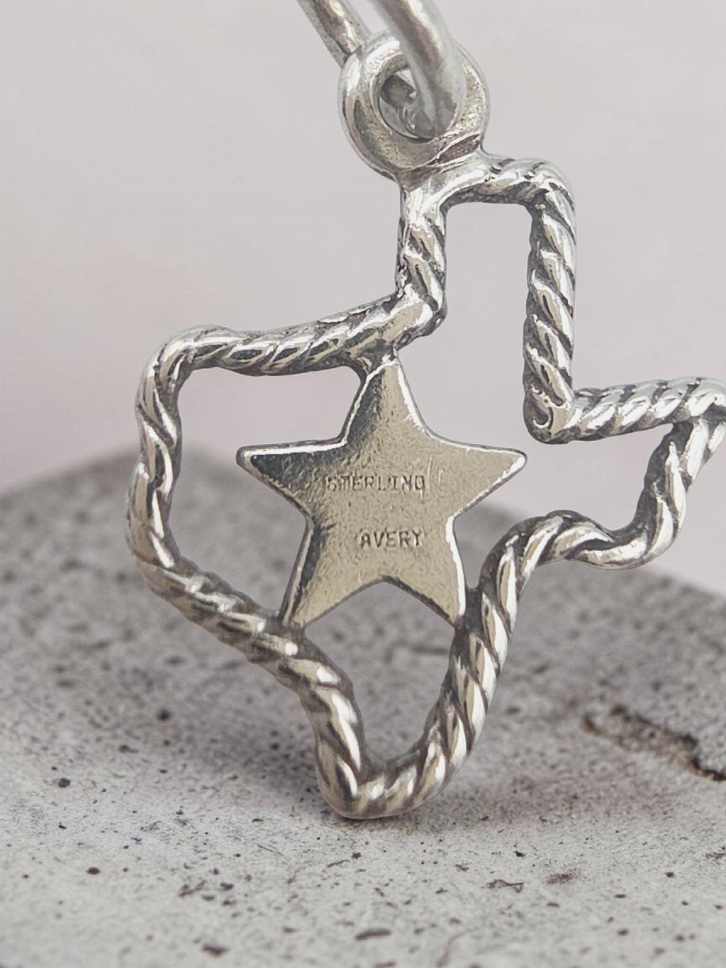 James Avery Twisted Rope Texas Lone Star State Charm - RETIRED