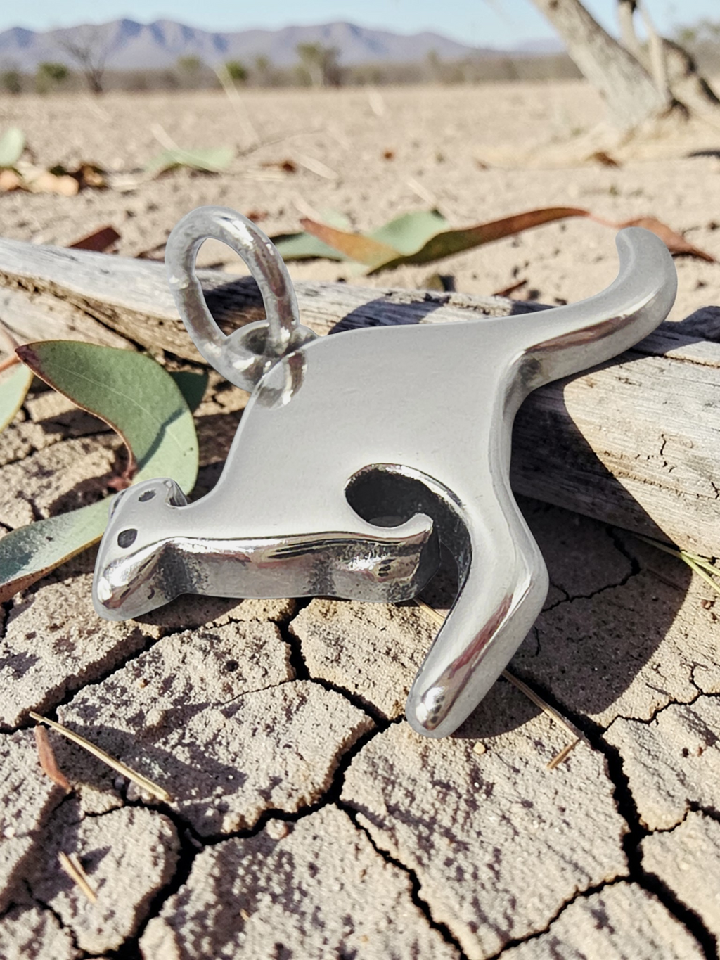 RETIRED James Avery Kangaroo Sterling Silver Charm Pendant - RARE HTF