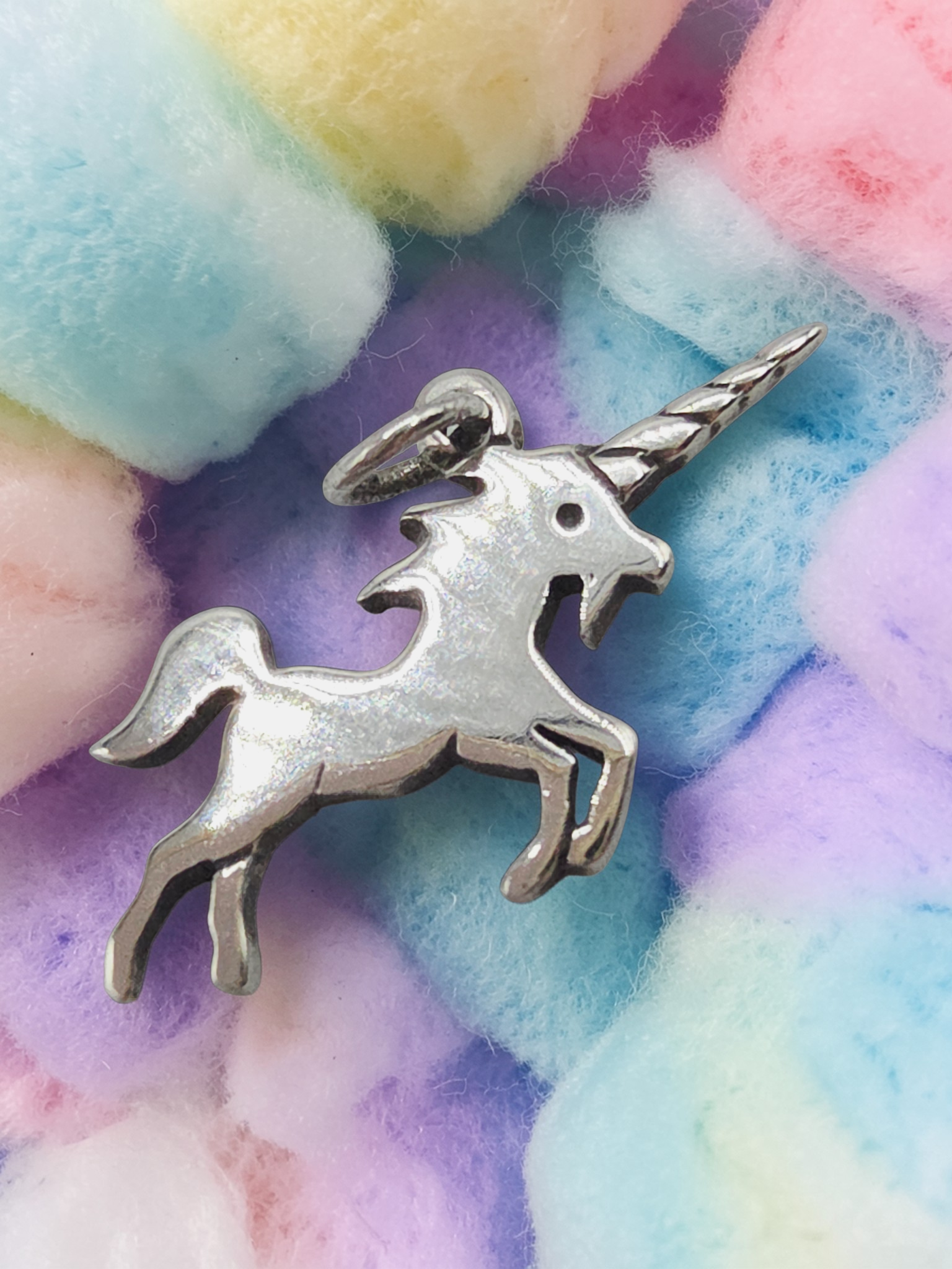 RETIRED James Avery Mythical Unicorn 925 Sterling Silver Charm Pendant RARE HTF