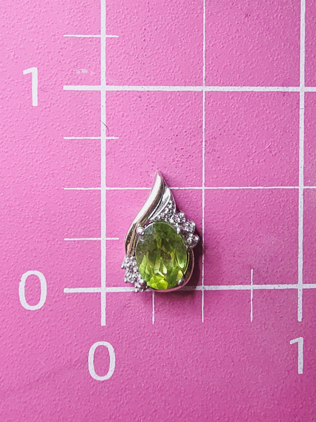 Alwand Vahan Sterling Silver & 10K Gold Peridot Pendant with Diamond Accents