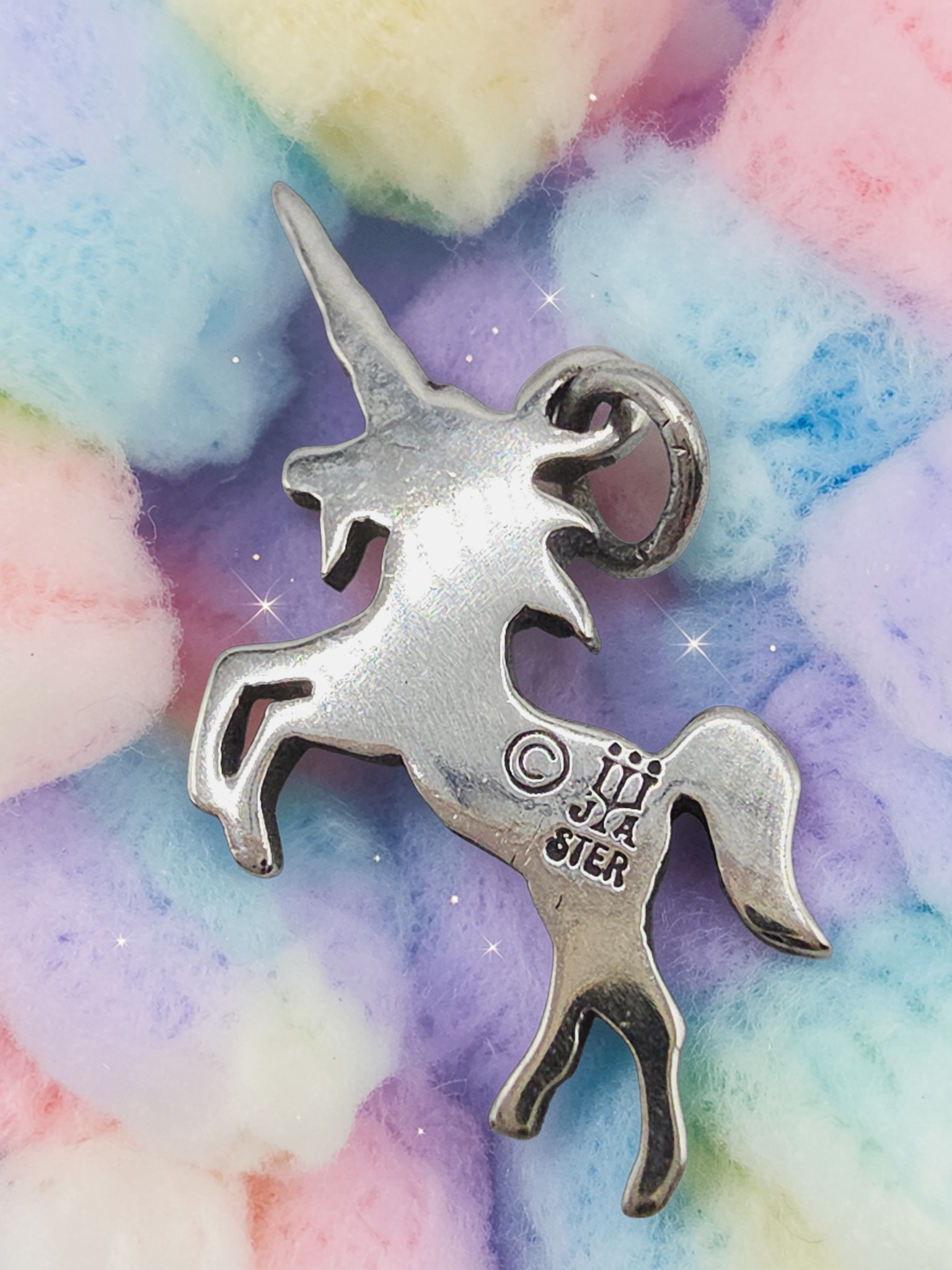 RETIRED James Avery Mythical Unicorn 925 Sterling Silver Charm Pendant RARE HTF