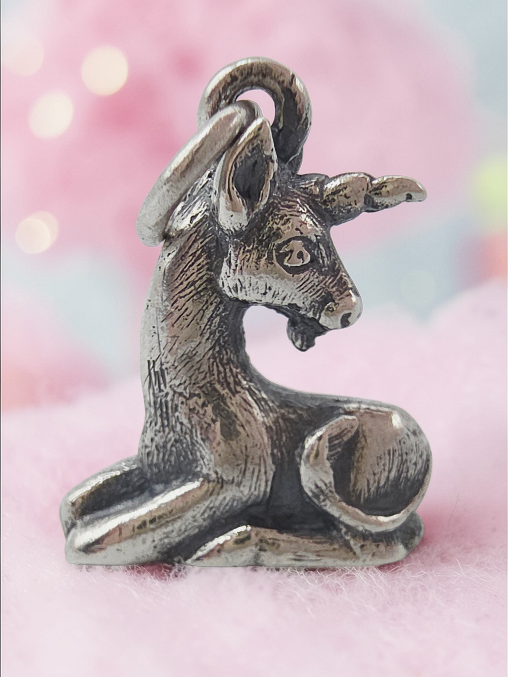 RETIRED James Avery 3D Unicorn 925 Sterling Silver Charm Pendant - RARE HTF