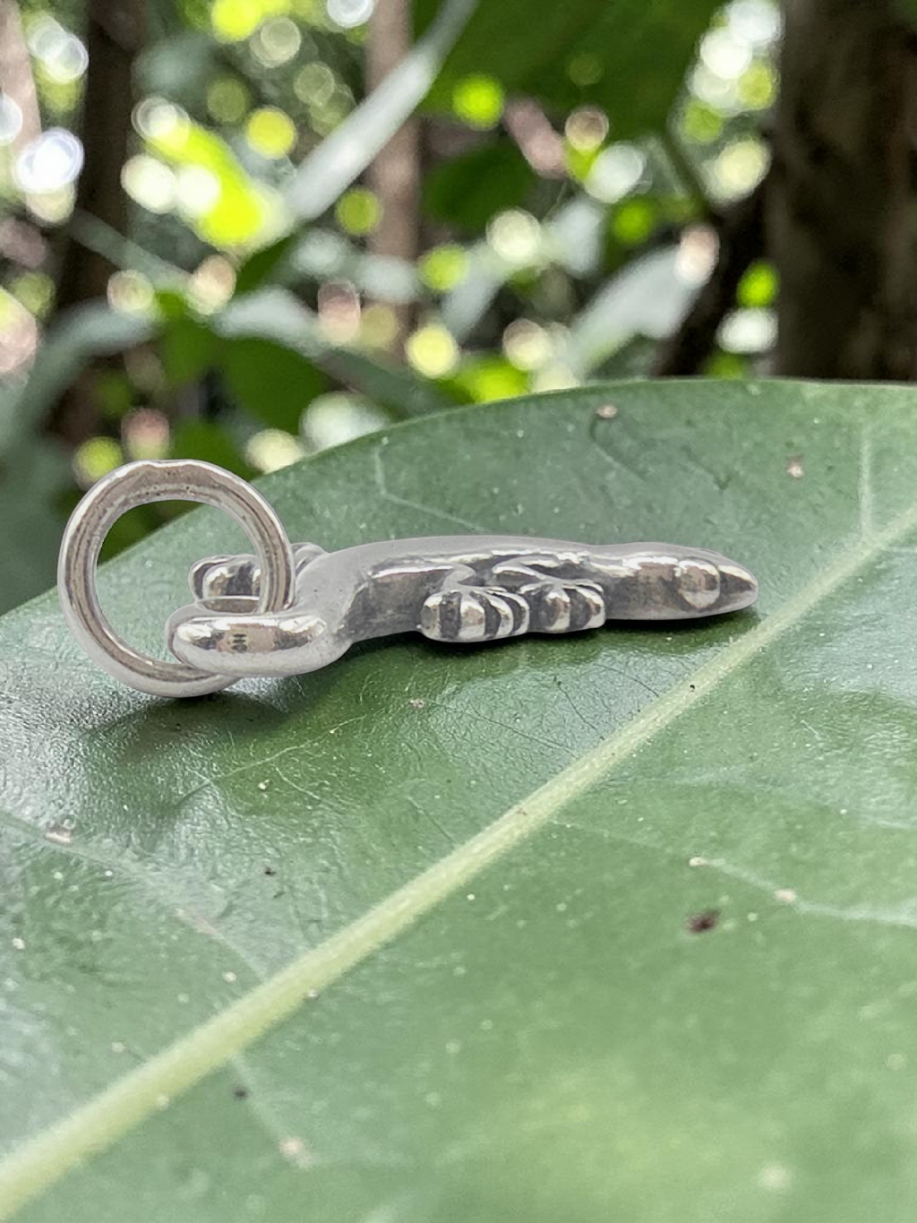 James Avery Sterling Silver Gecko Lizard Charm Pendant - RETIRED
