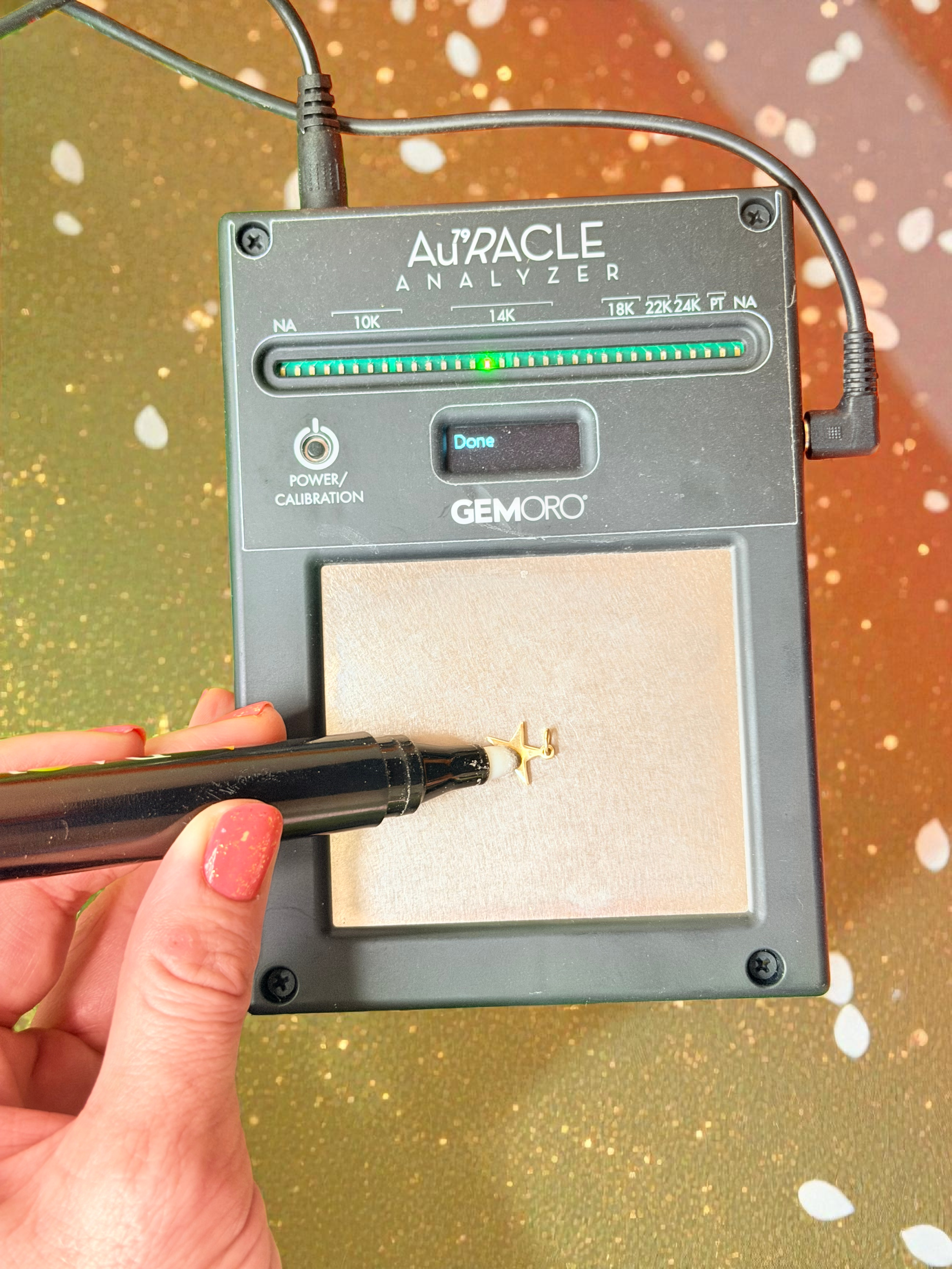 James Avery Solid 14K Gold Star Charm with Uncut Loop