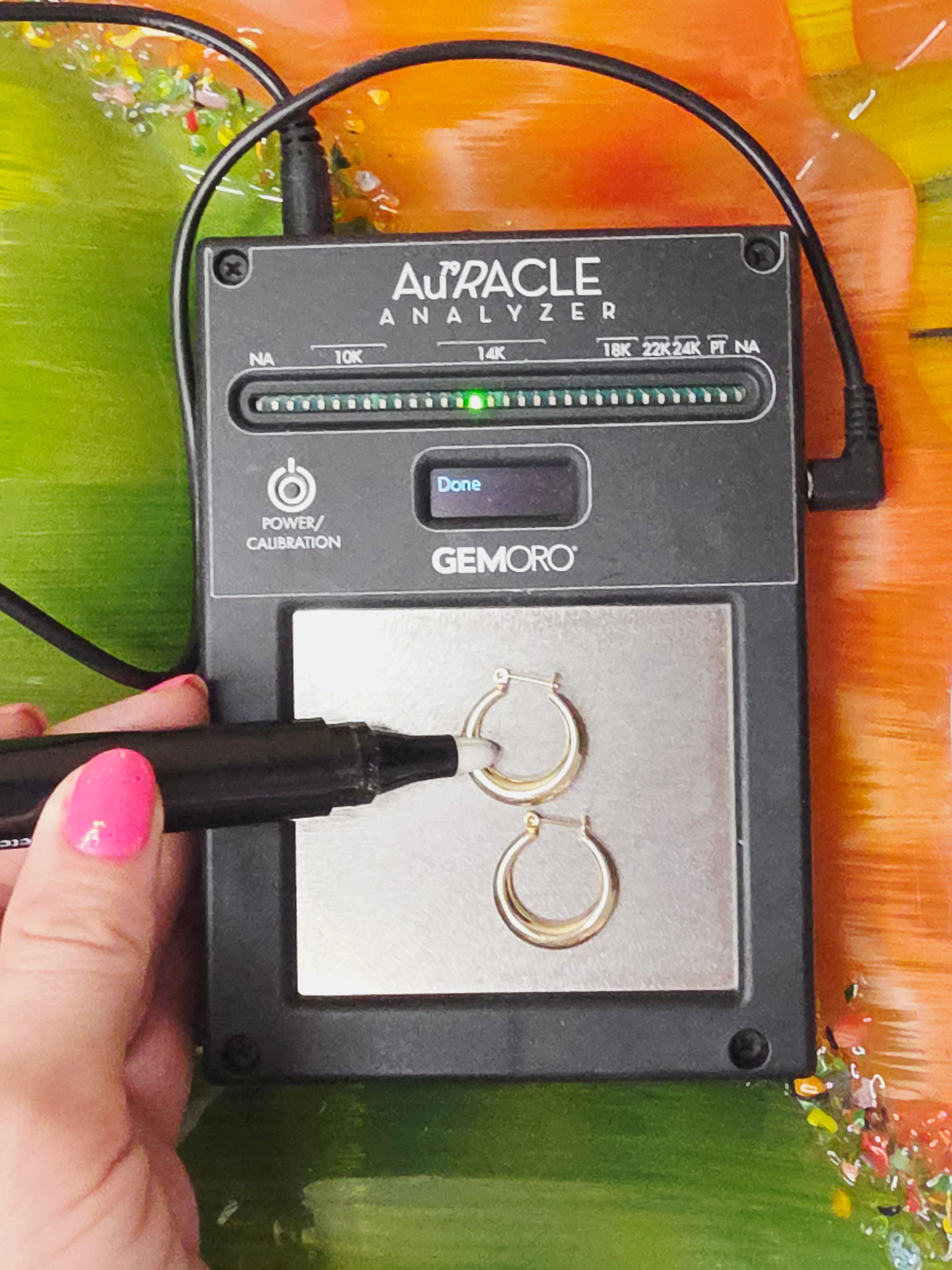 Solid 14K Yellow Gold Hoop Earrings