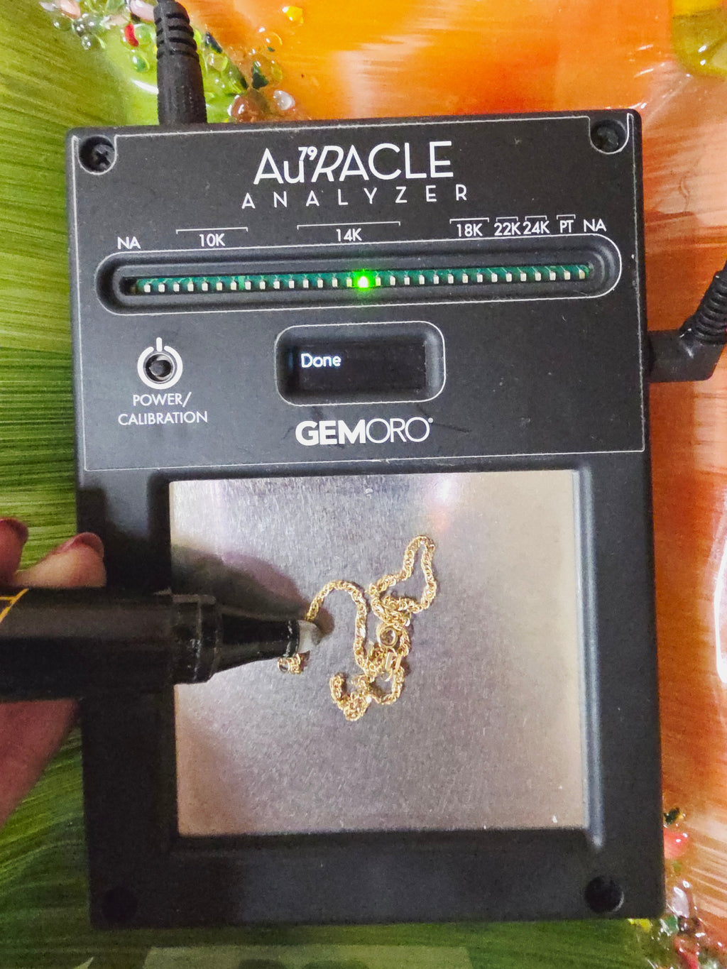 Solid 14K Yellow Gold Twist Curb Chain Ankle Bracelet - 9 Inch (Long)