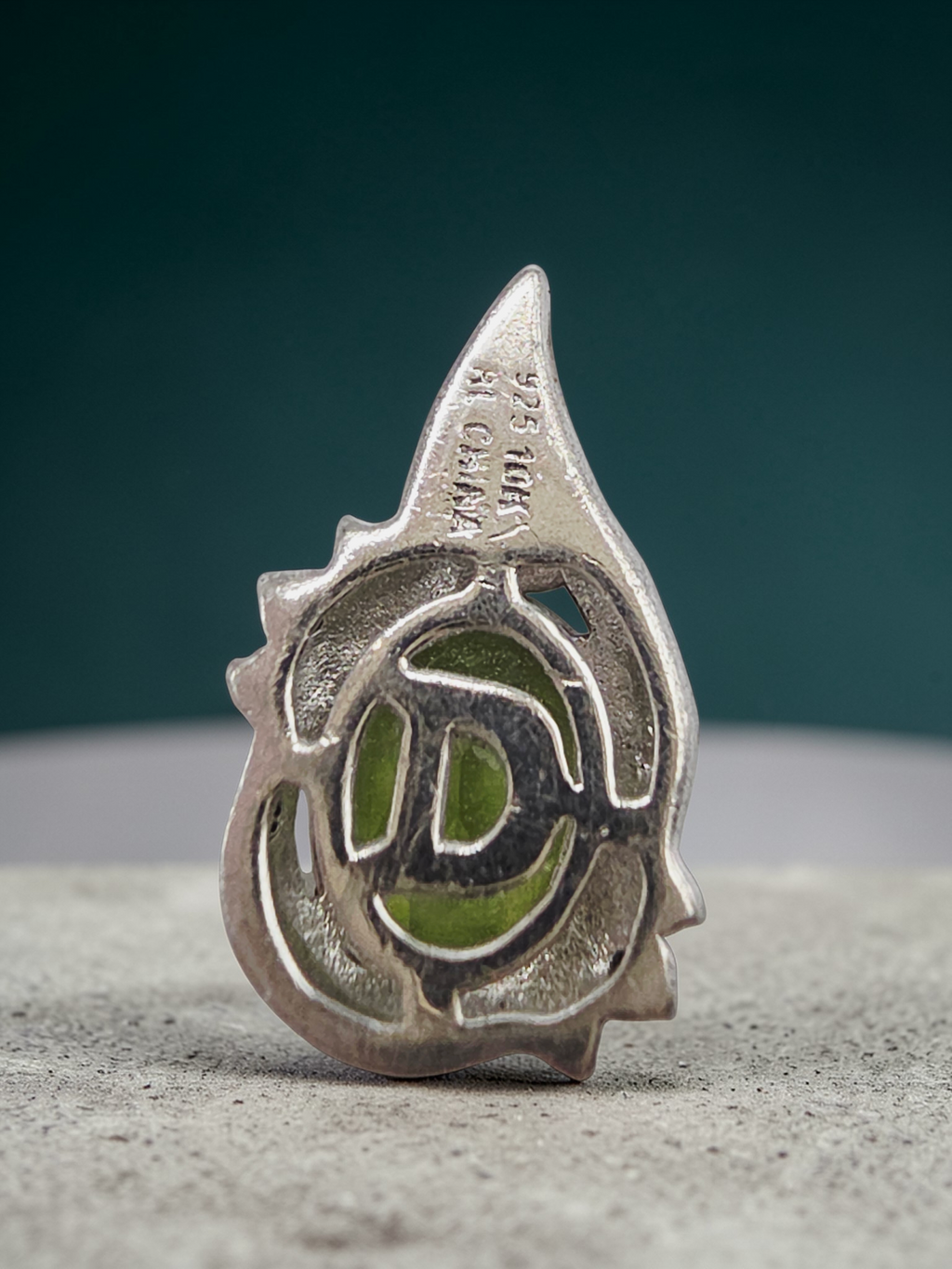 Alwand Vahan Sterling Silver & 10K Gold Peridot Pendant with Diamond Accents