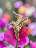 James Avery Solid 14K Yellow Gold Hummingbird Bird Charm Pendant