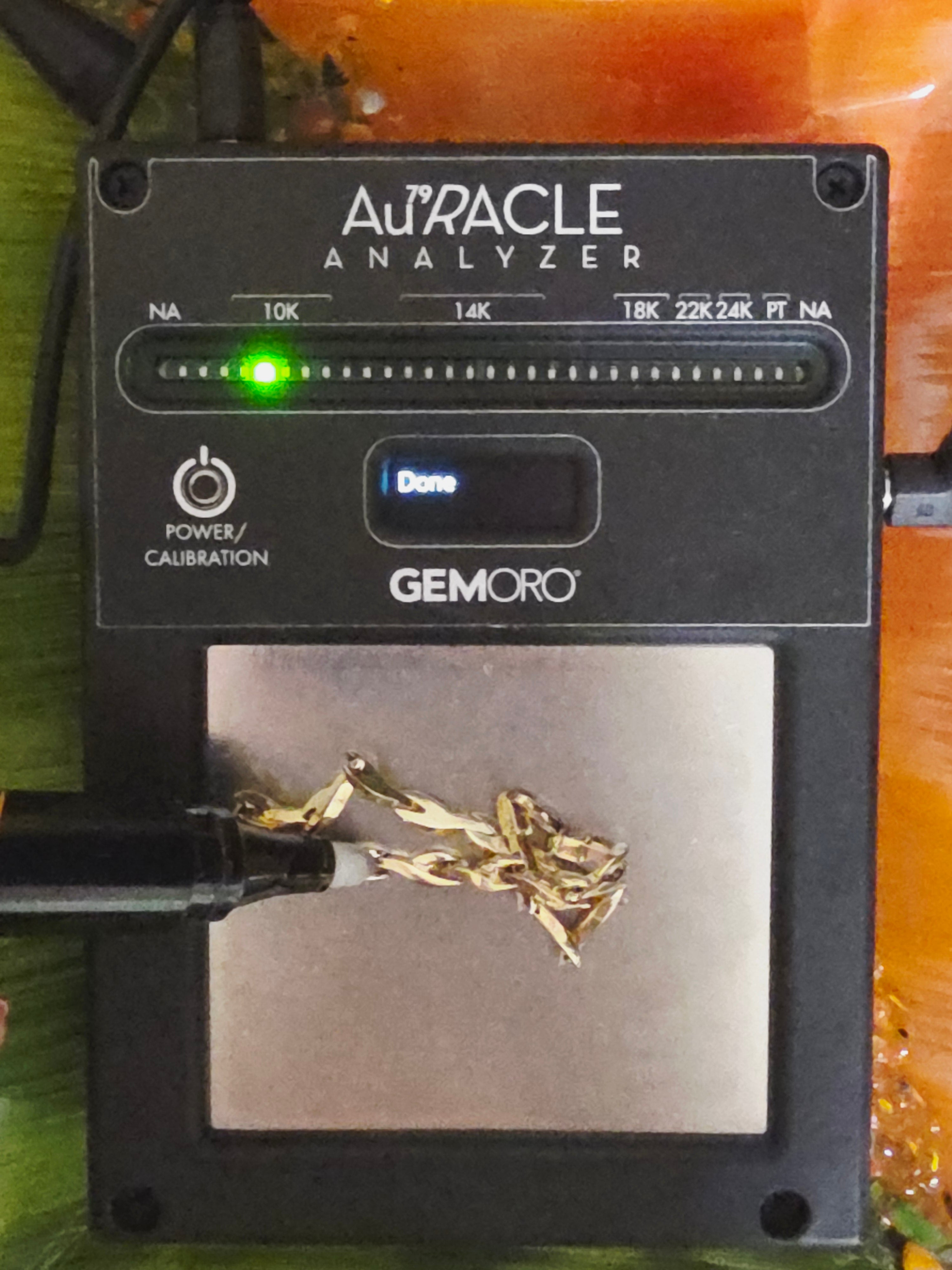 Solid 10K Yellow Gold Bracelet 7.25 Inches