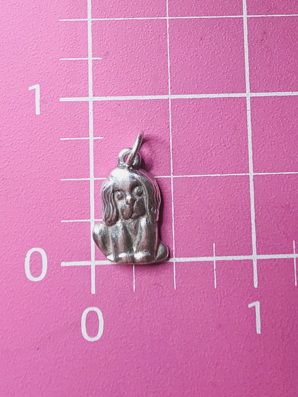 James Avery Sterling Silver Cocker Spaniel Dog Charm Pendant - RETIRED