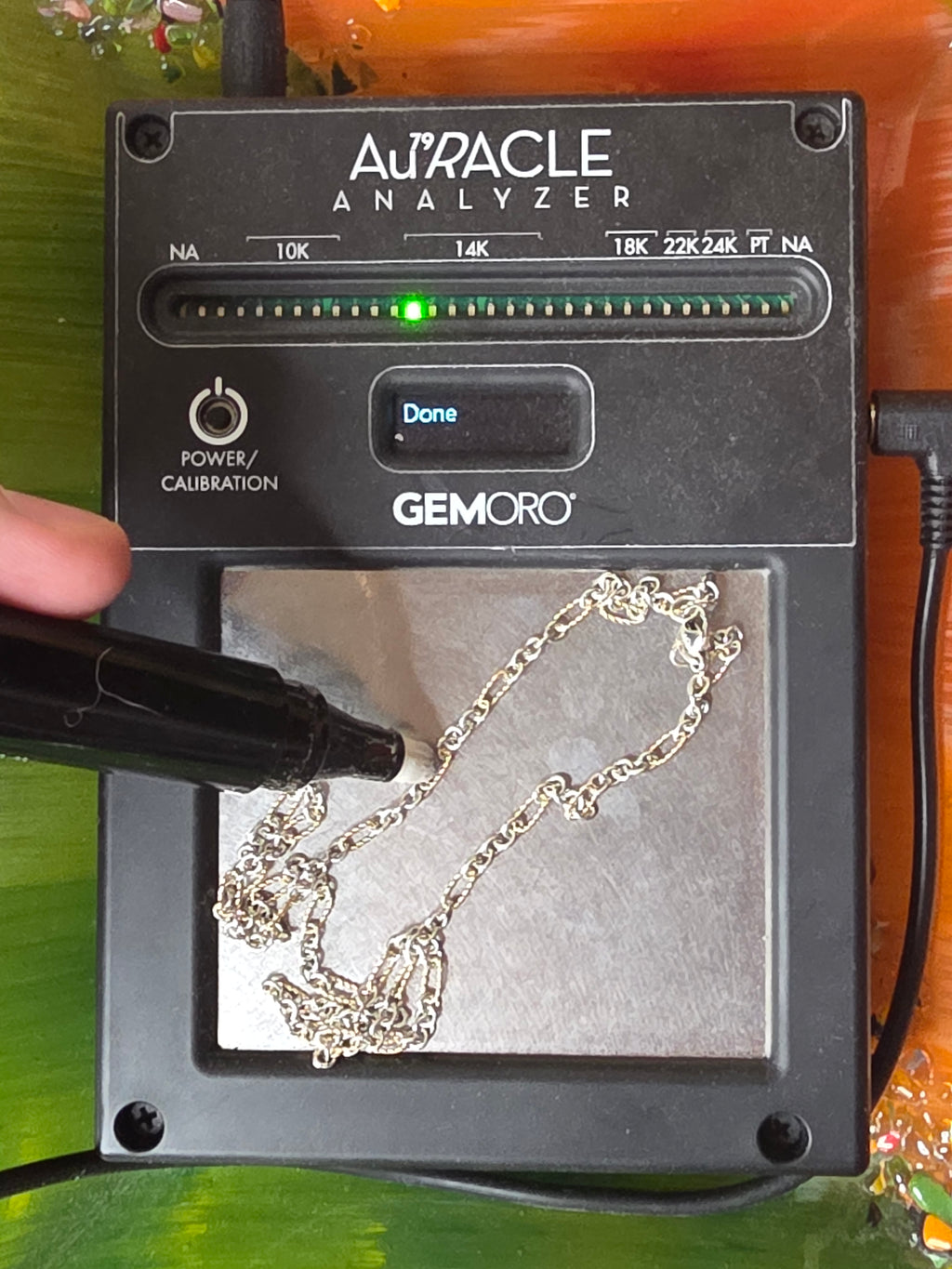 James Avery Solid 14K Gold & Sterling Silver Cable Figaro Chain Necklace 18 Inch